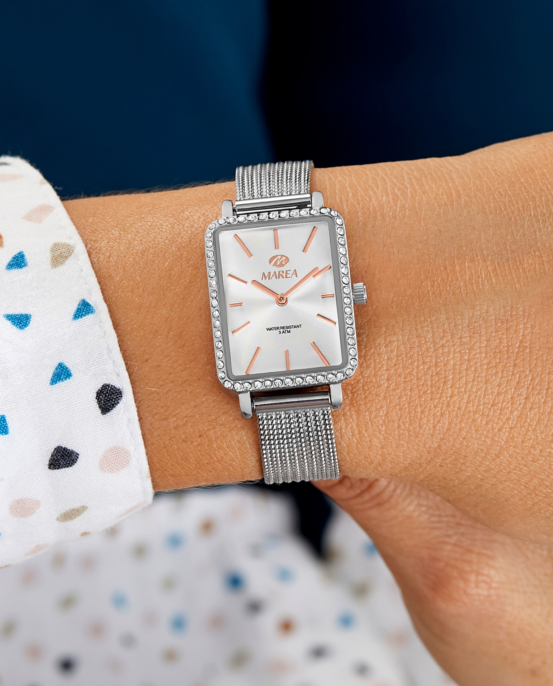 Reloj de mujer b41379/1 de acero con esfera plateada - Marea - Plateado Plateado-2