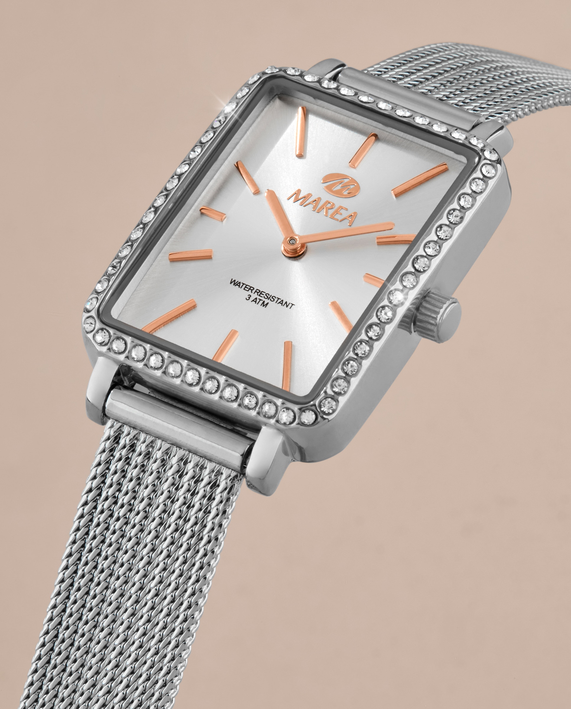 Reloj de mujer b41379/1 de acero con esfera plateada - Marea - Plateado Plateado-3