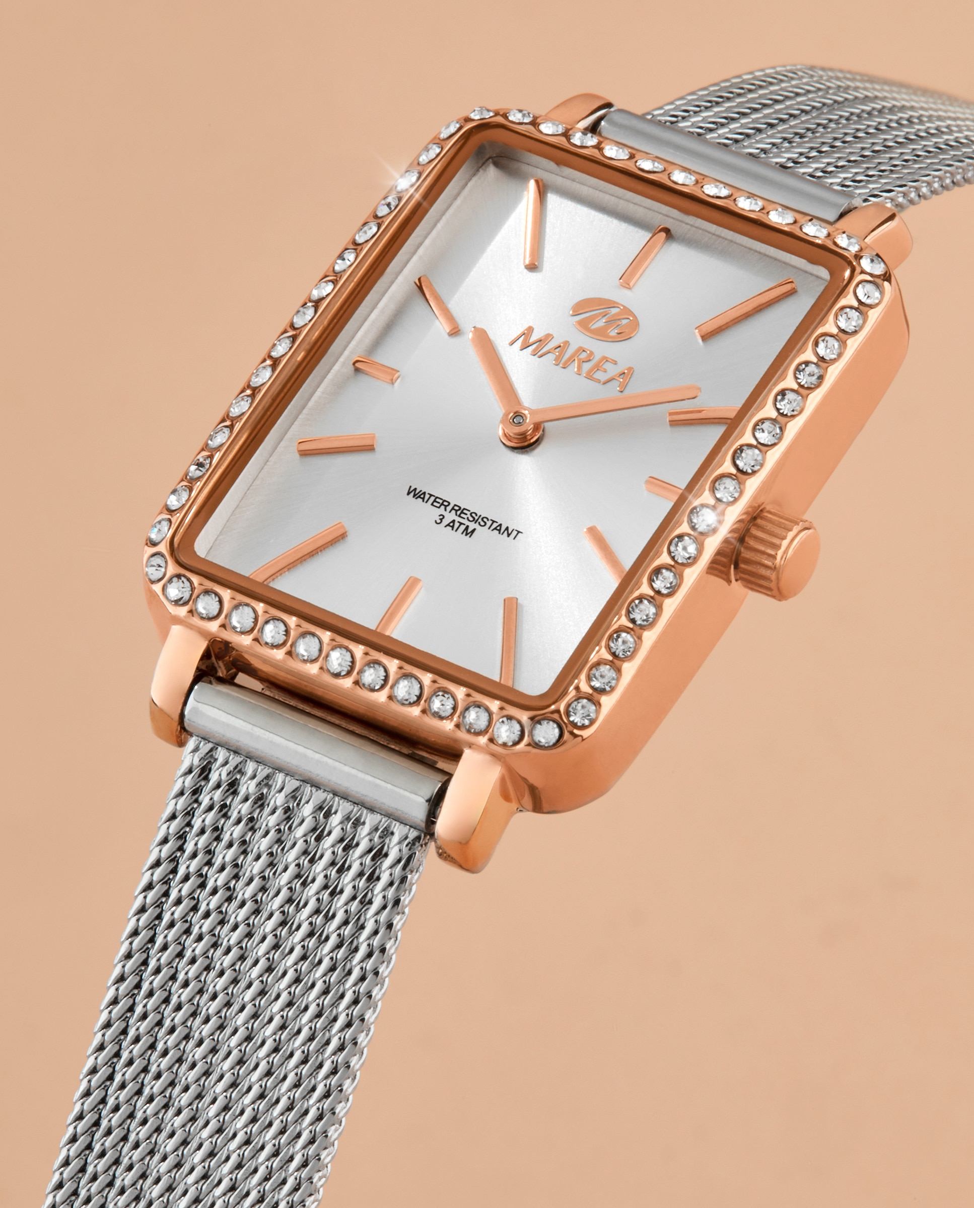 Imagen 3 de Reloj de mujer b41379/3 de acero con esfera plateada - Marea - Plateado Plateado