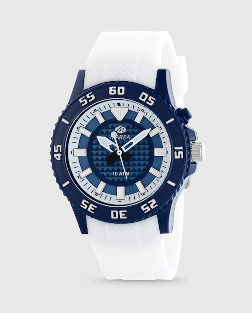 Imagen 0 de Reloj de hombre B35364/6 correa de caucho color blanco