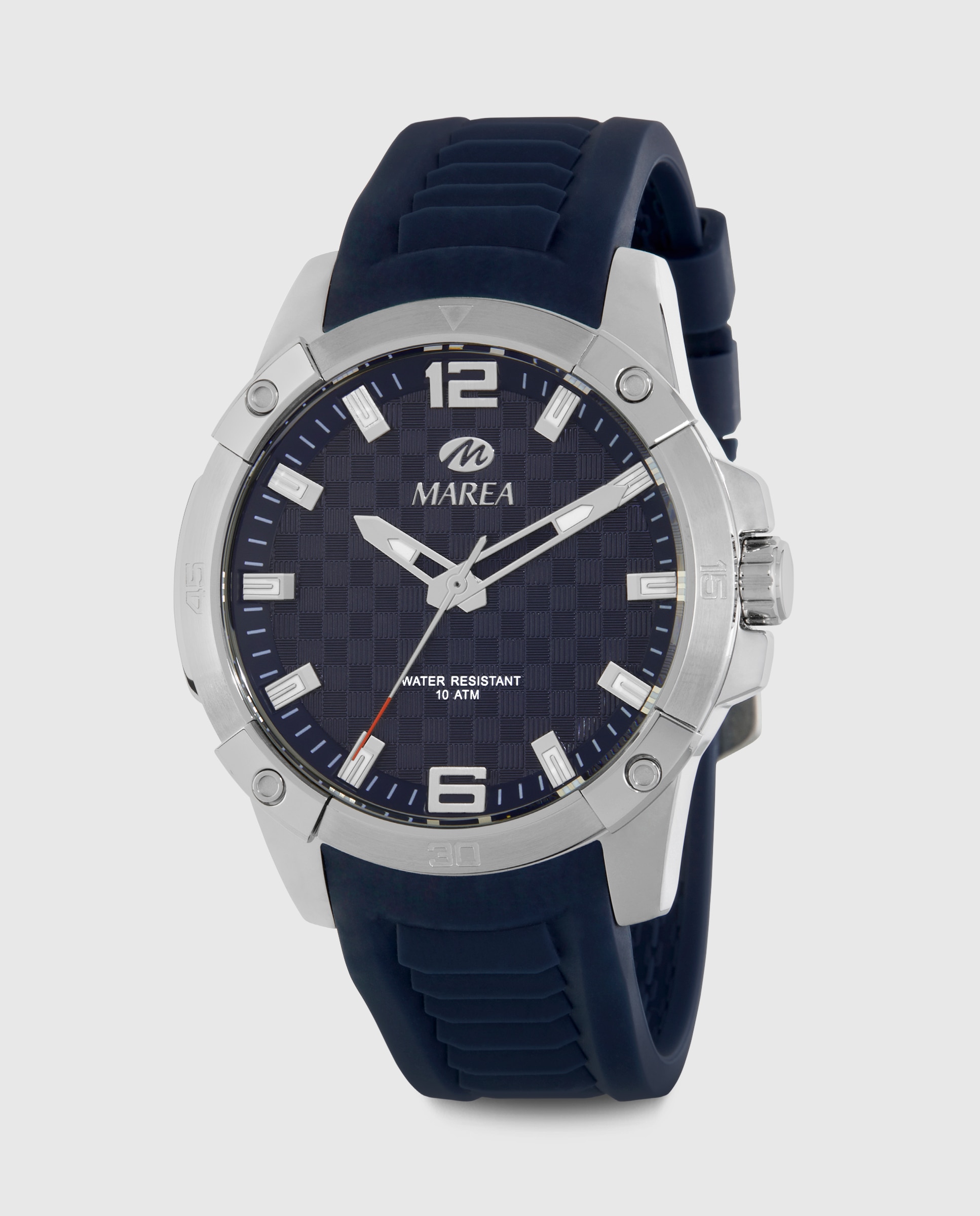 Imagen 0 de Reloj de hombre b54272/2 con correa de silicona azul marino y esfera azul marino Azul marino