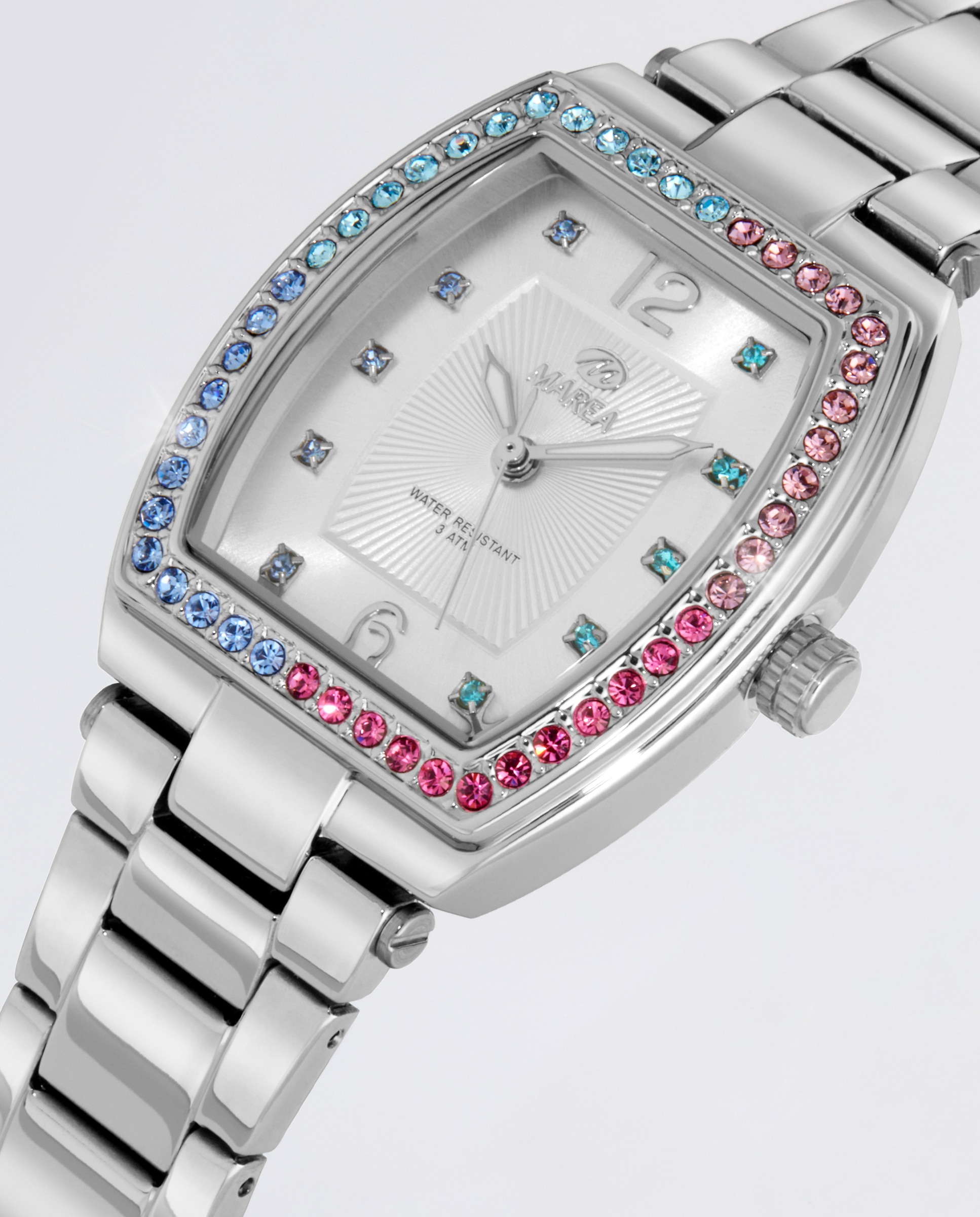 Reloj de mujer b54263/2 correa de acero y esfera plateada Plateado Marea Plateado-3