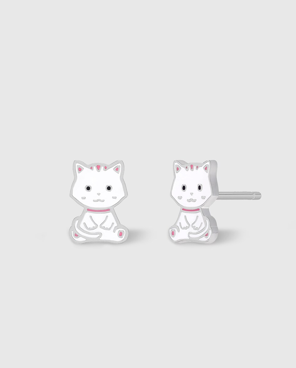 Pendientes De Unicornio En Plata De Ley 925 – Joyería Infantil Con Cristales, Regalo Para Niñas