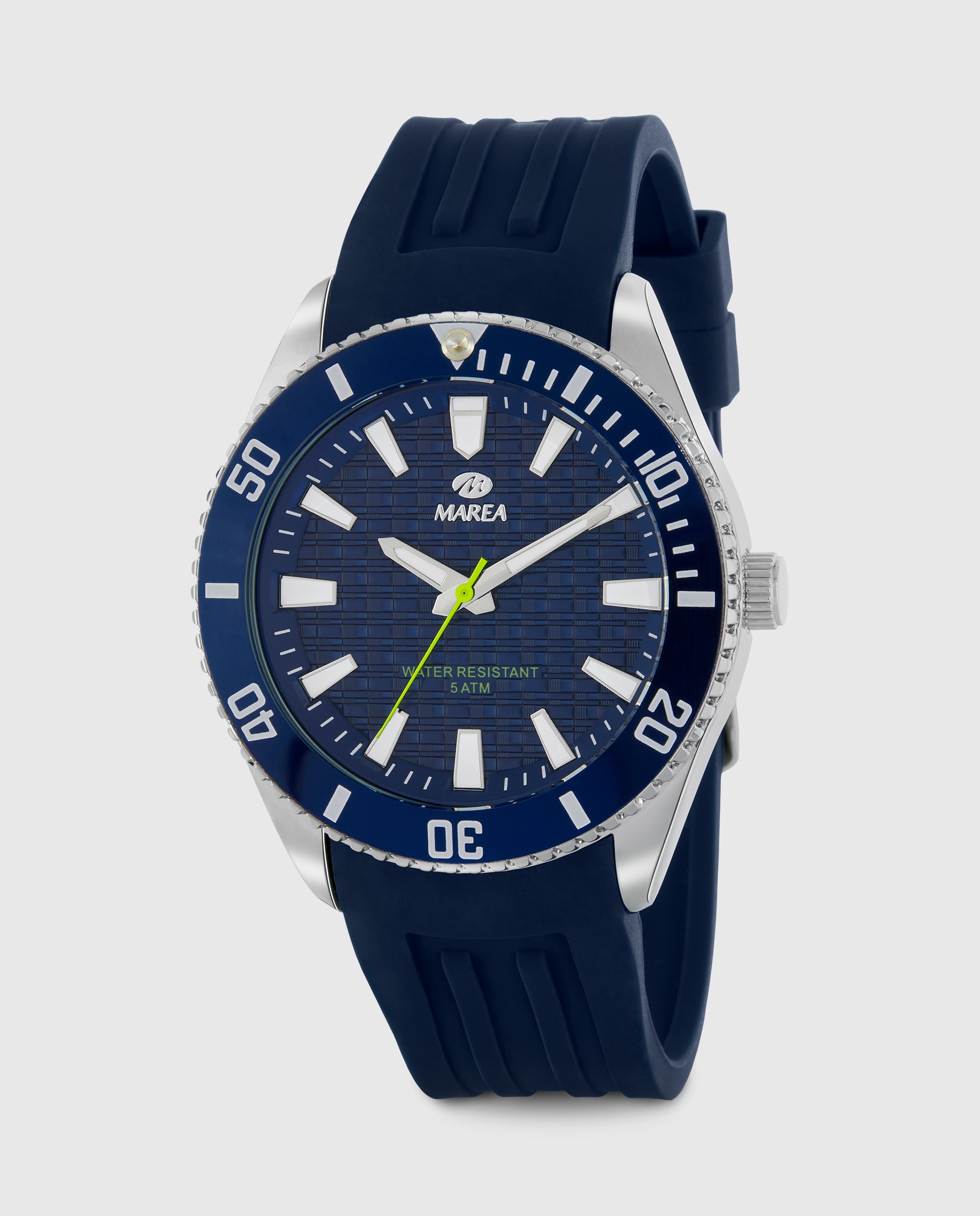 Imagen 0 de Reloj de hombre b41392/2 correa de silicona y esfera azul marino Azul marino