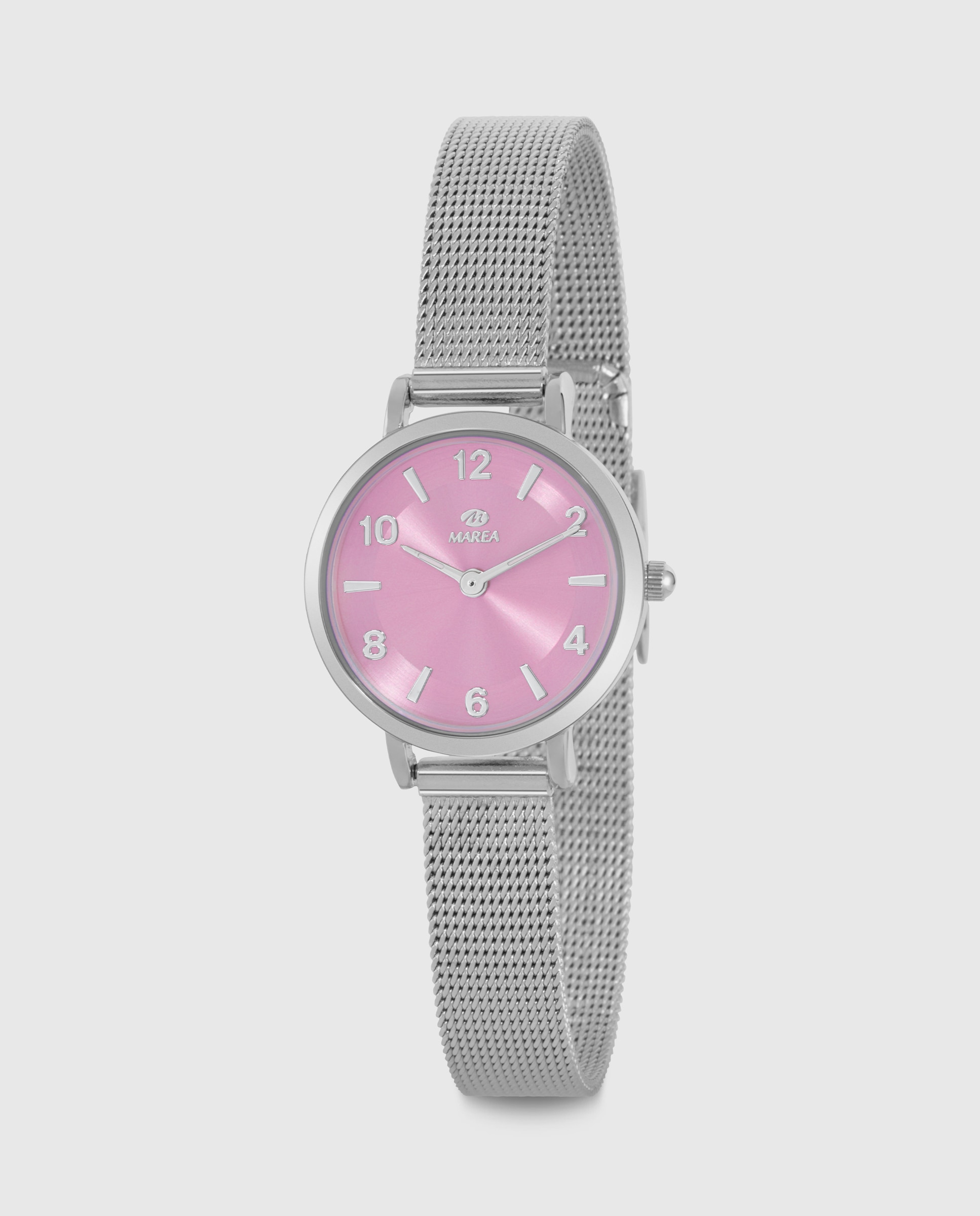 Reloj de mujer b41403/4 correa milanesa y esfera morada - Marea - Plateado Plateado-1