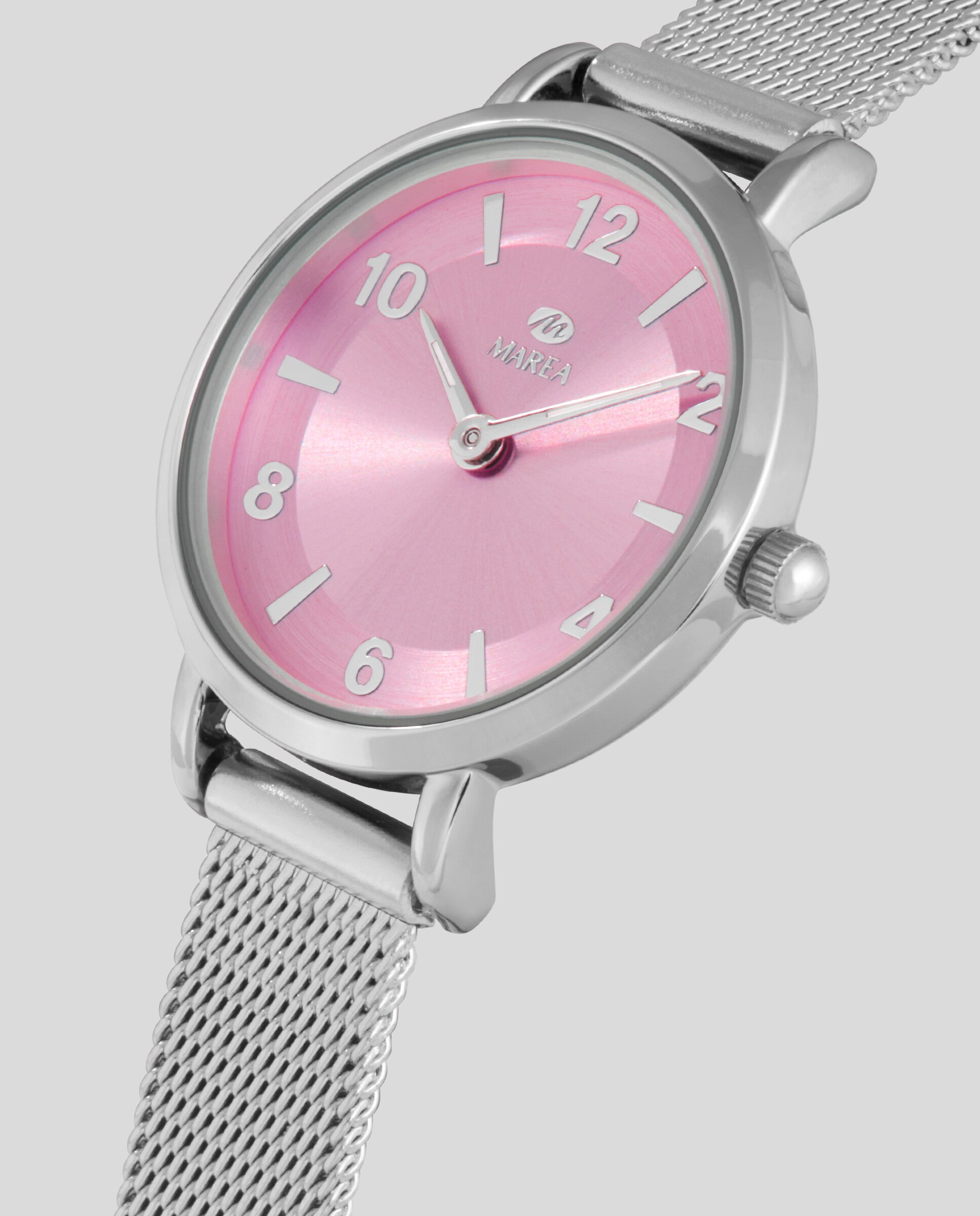 Reloj de mujer b41403/4 correa milanesa y esfera morada - Marea - Plateado Plateado-3
