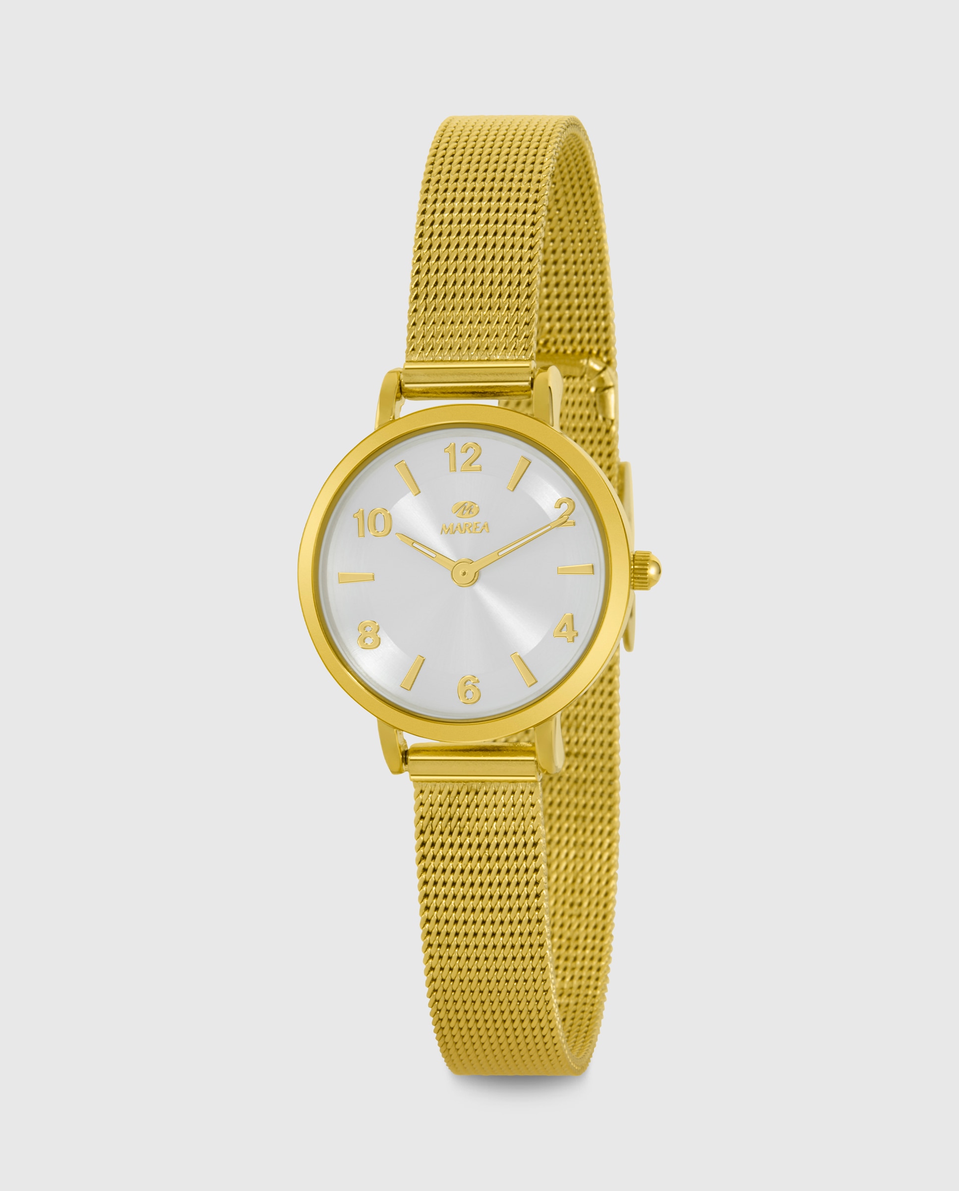 Reloj de mujer b41403/7 correa milanesa en color dorado y esfera blanca - Marea - Dorado Dorado-1