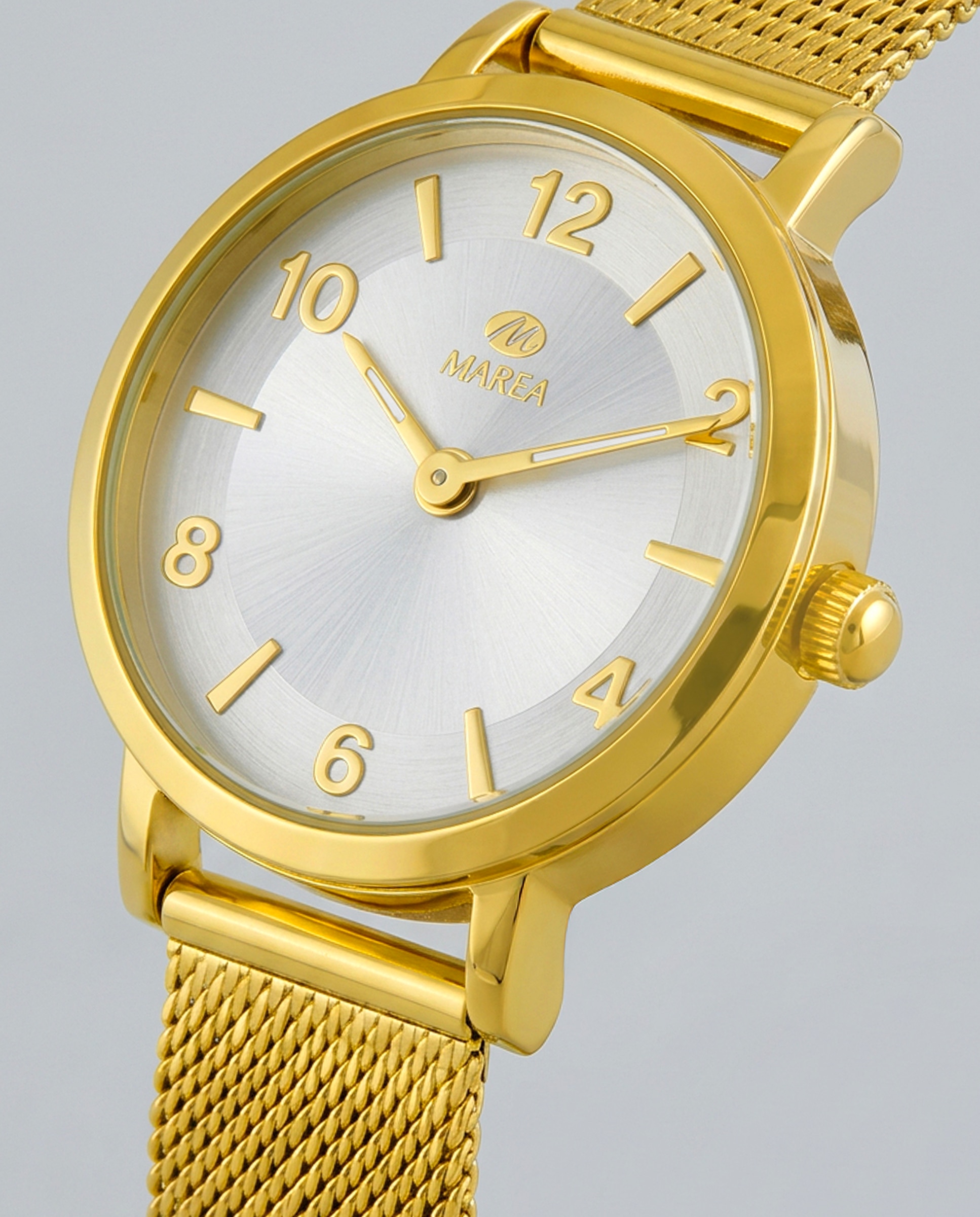 Reloj de mujer b41403/7 correa milanesa en color dorado y esfera blanca - Marea - Dorado Dorado-3