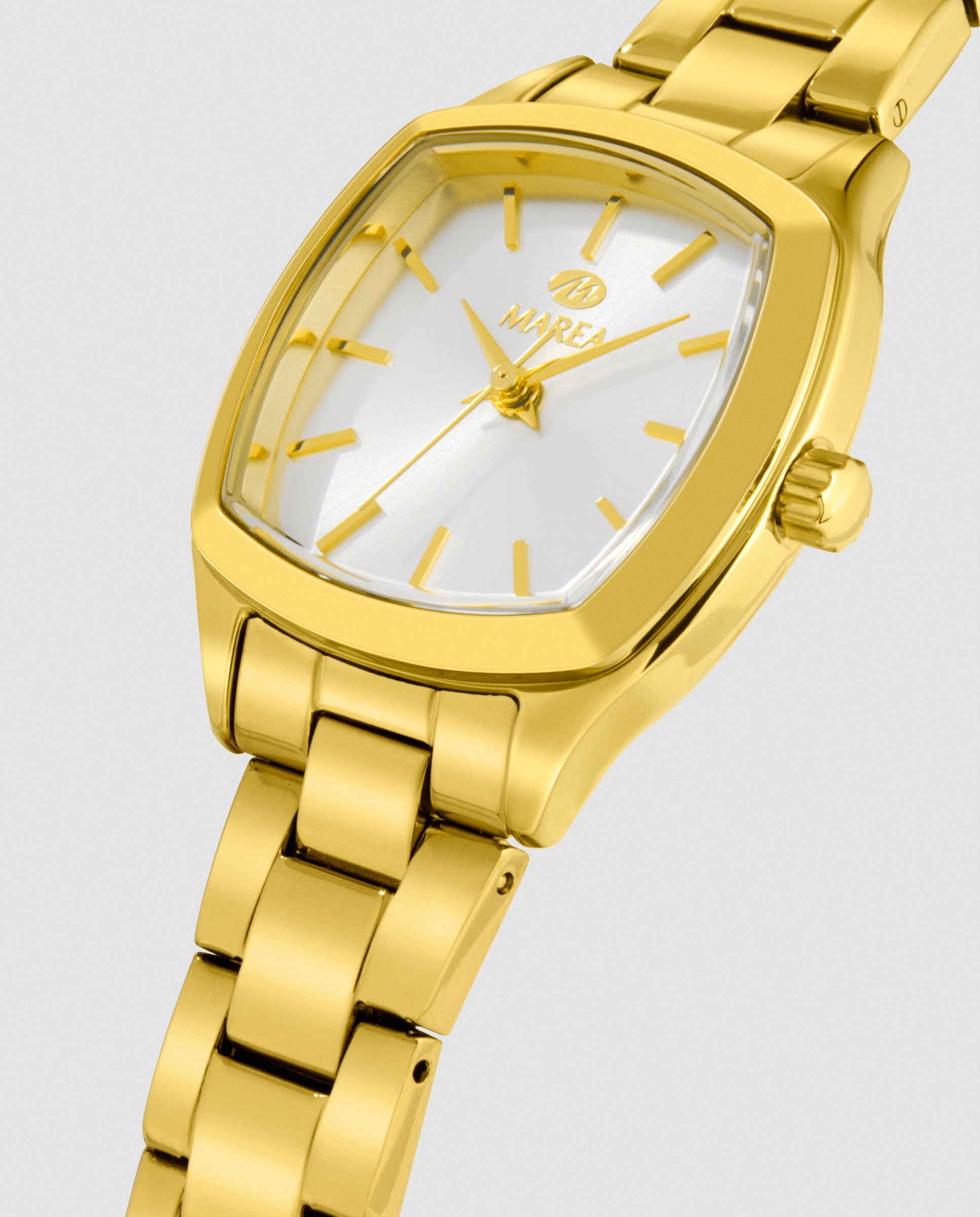 Reloj de mujer b54278/4 correa de acero dorado y esfera blanca - Marea - Dorado Dorado-3