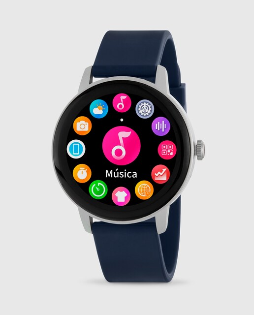 Imagen 0 de Reloj unisex smartwatch B63005/2 con correa de silicona azul