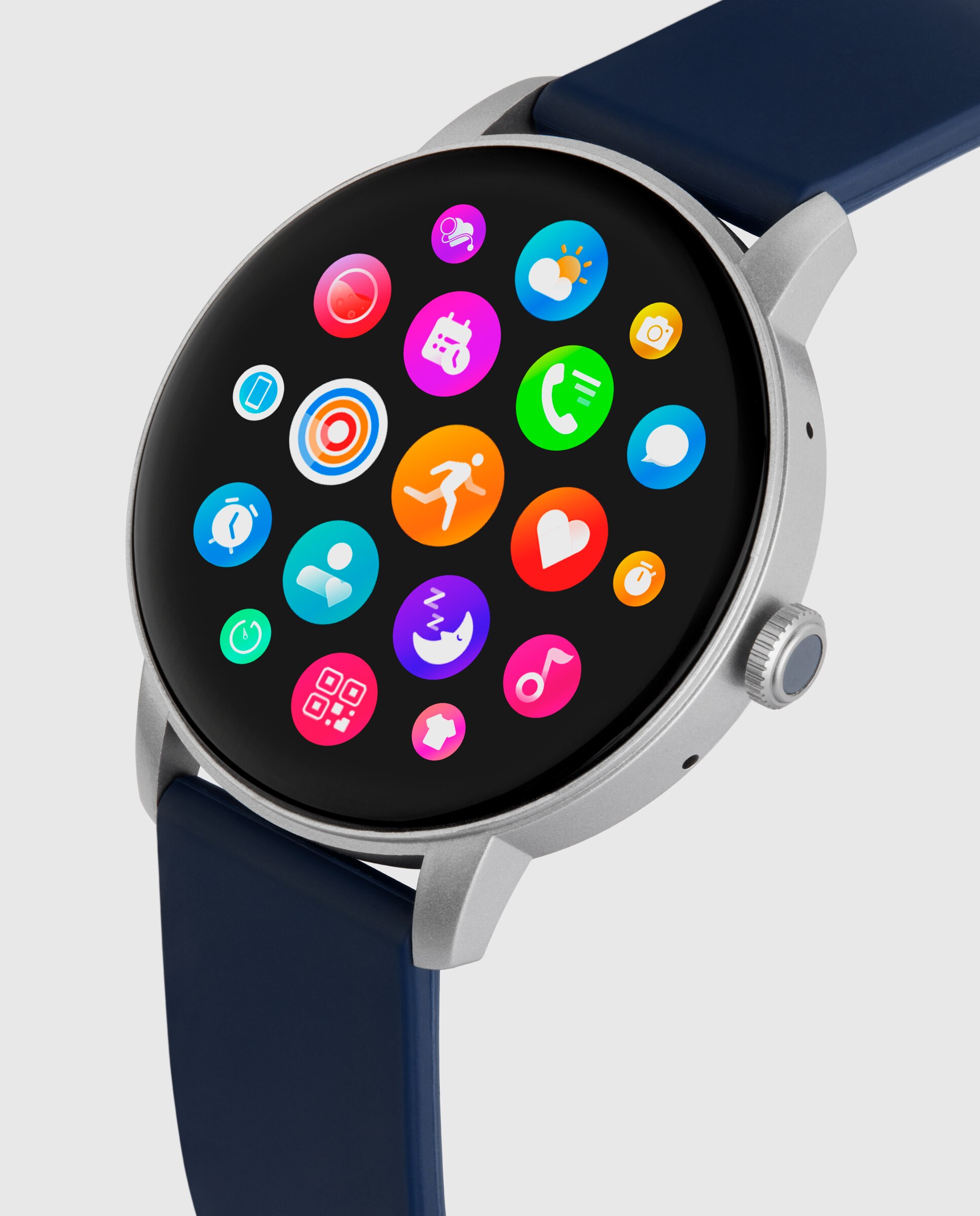 Smartwatch b63005/2 con correa de silicona azul - Marea - Azul marino Azul marino-3