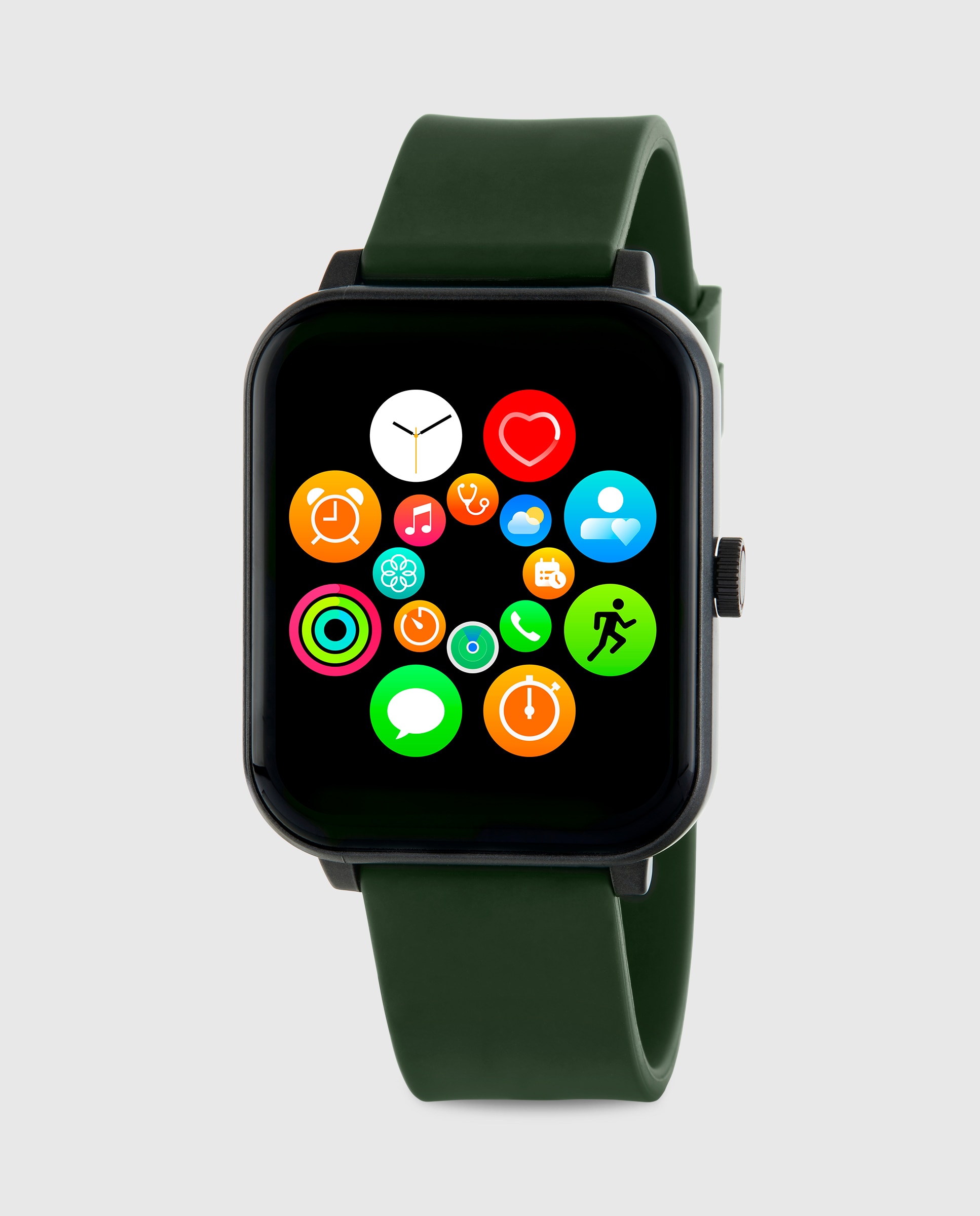 Smartwatch b63006/9 con correa de silicona verde
