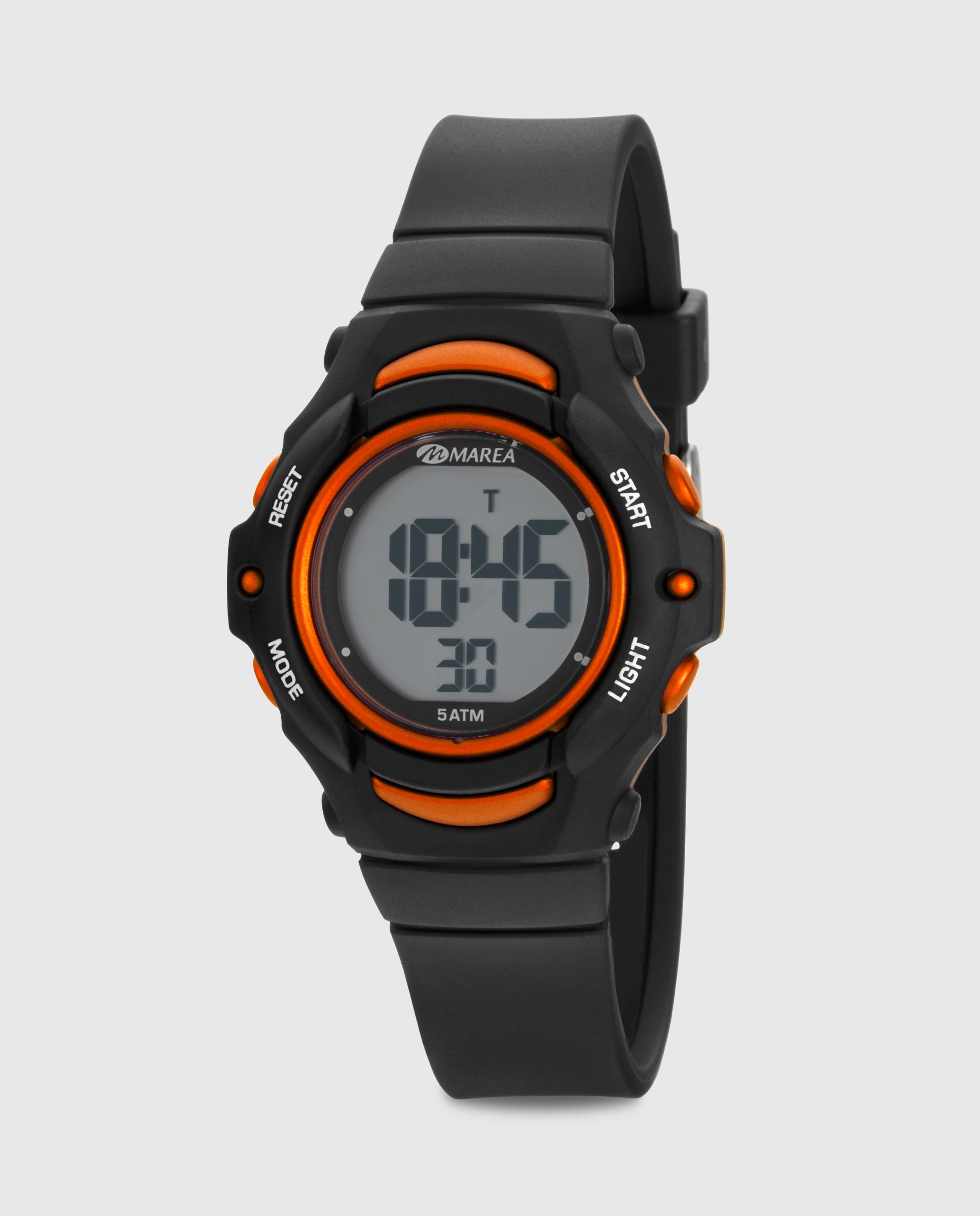Reloj infantil b40211 1 con correa de silicona negra - Marea - Negro / Naranja Negro / Naranja-1