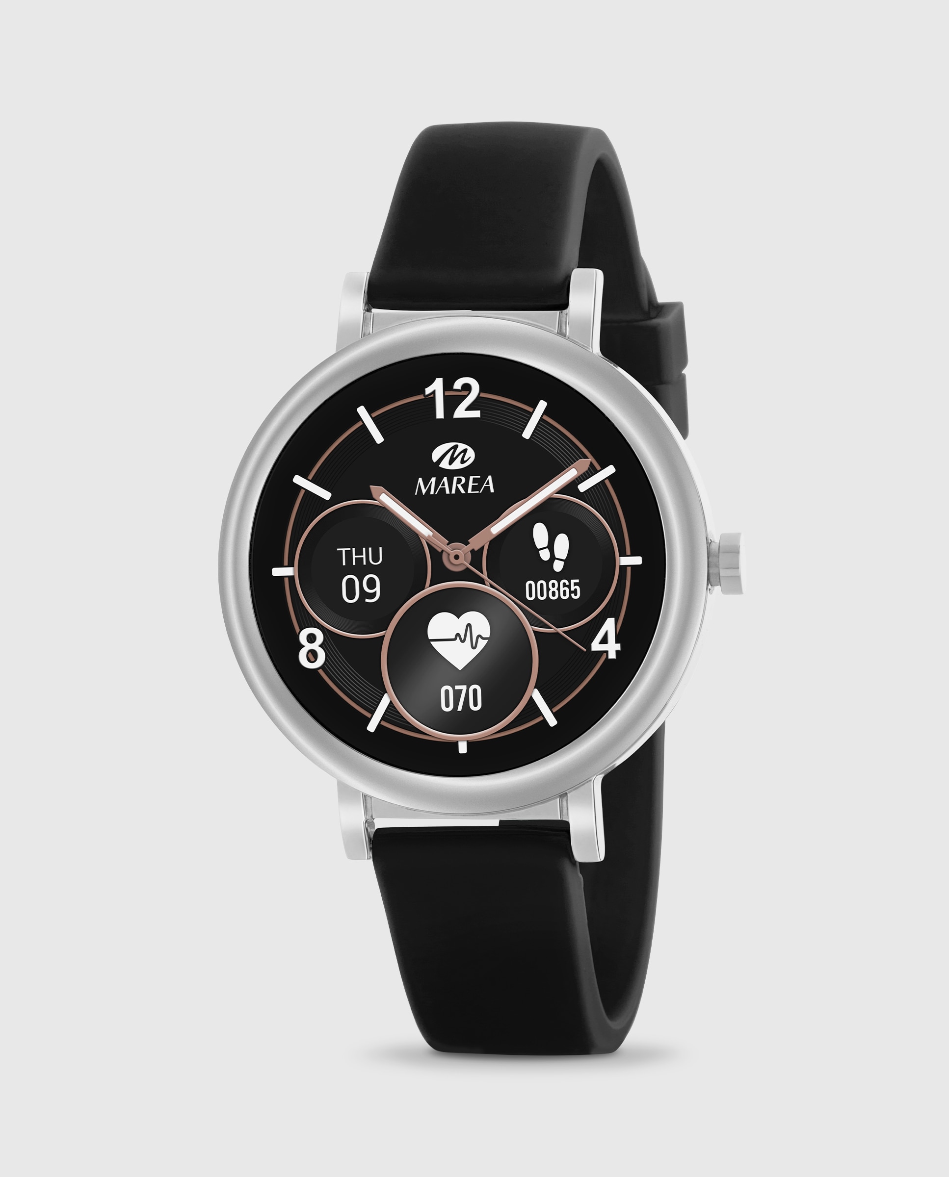 Smartwatch marea - Negro Negro-1