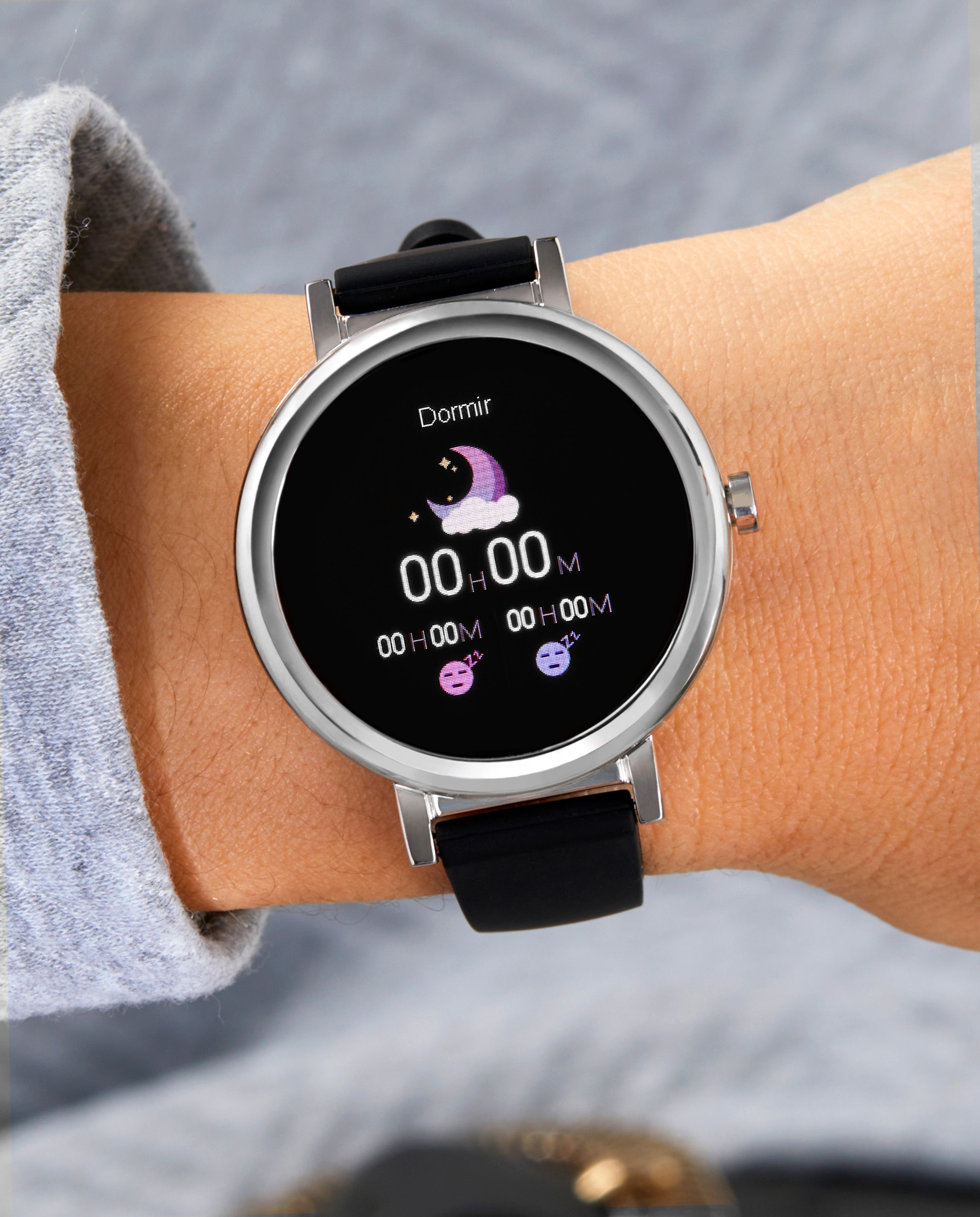 Smartwatch marea - Negro Negro-2