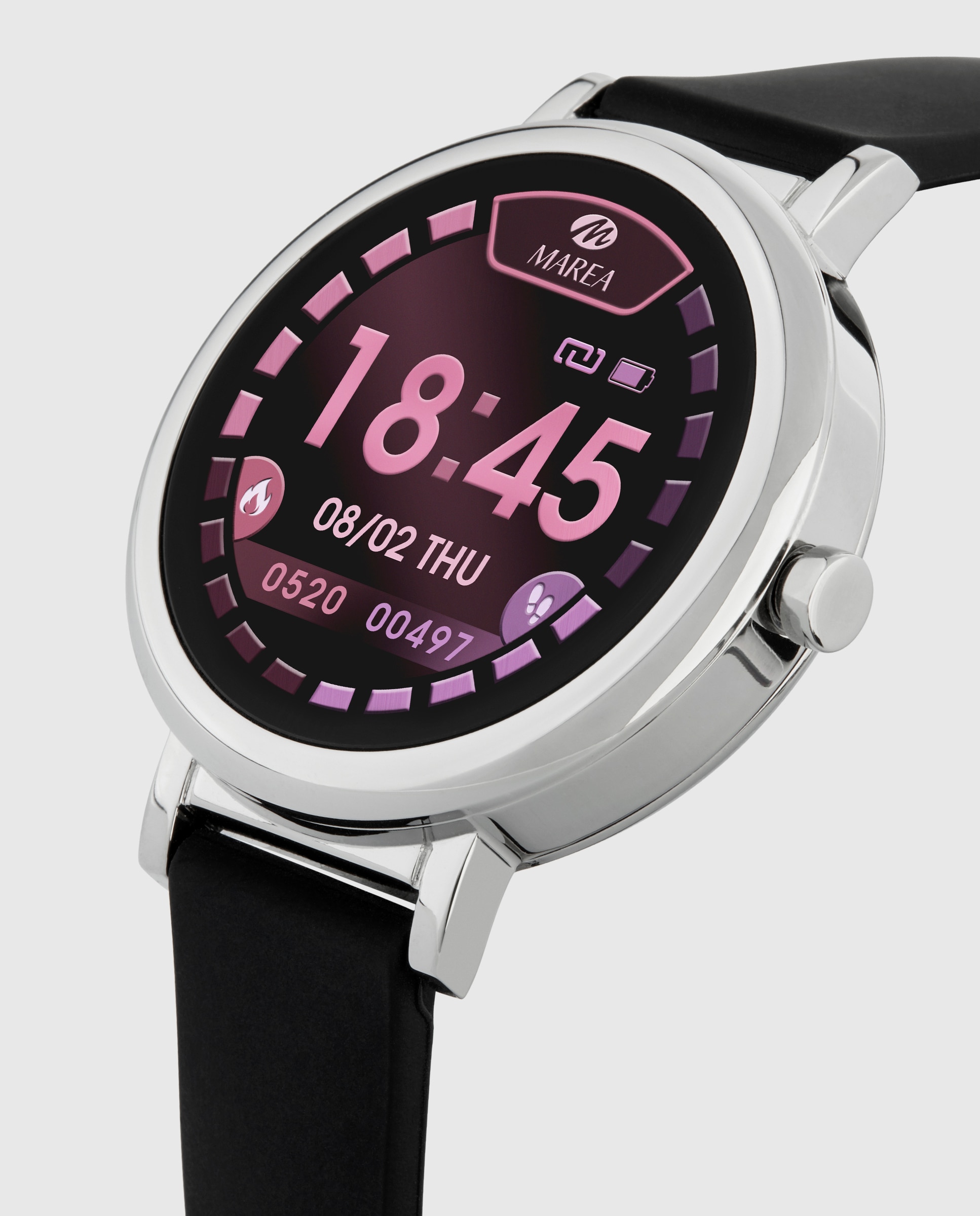 Smartwatch marea - Negro Negro-3
