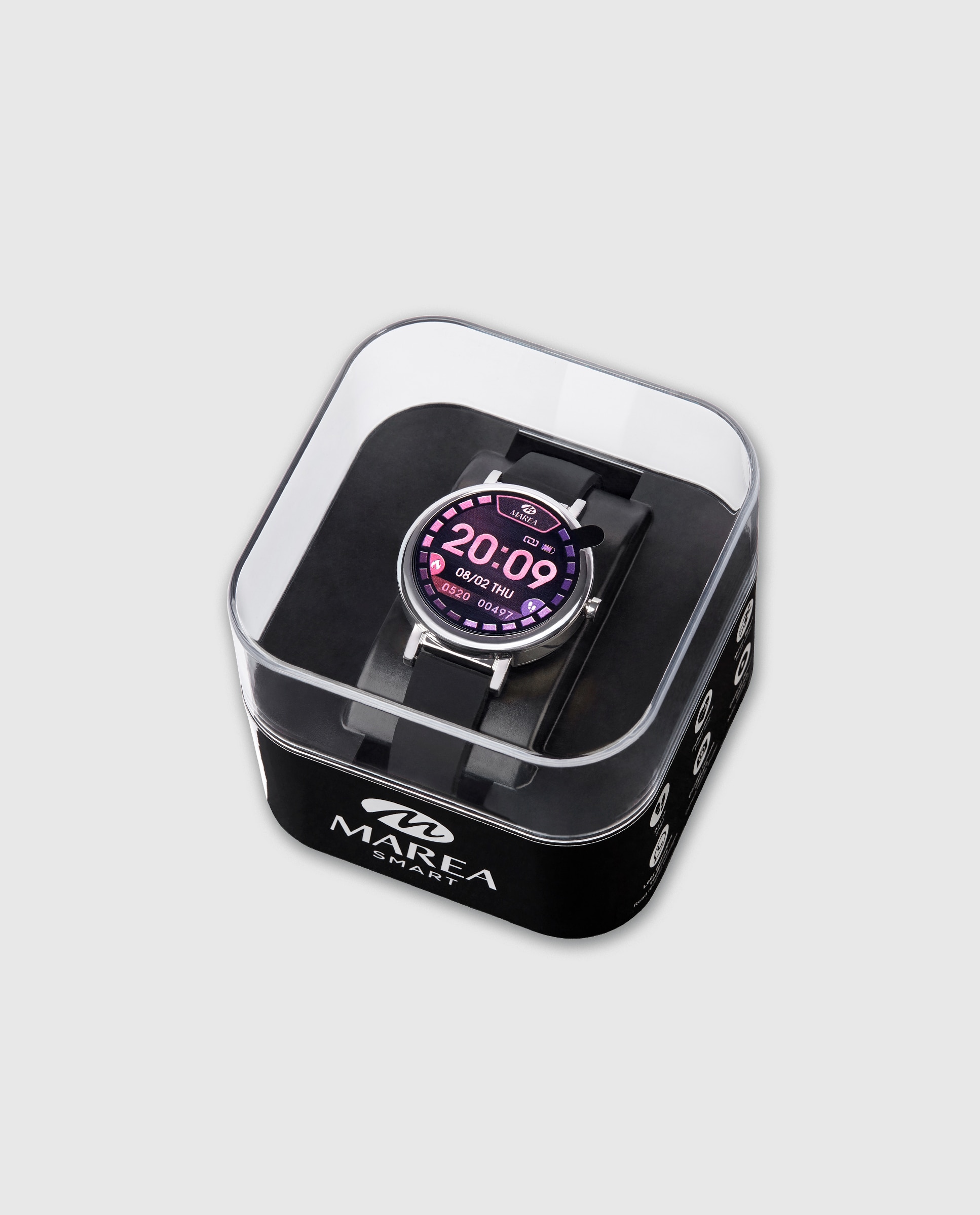 Smartwatch marea - Negro Negro-4