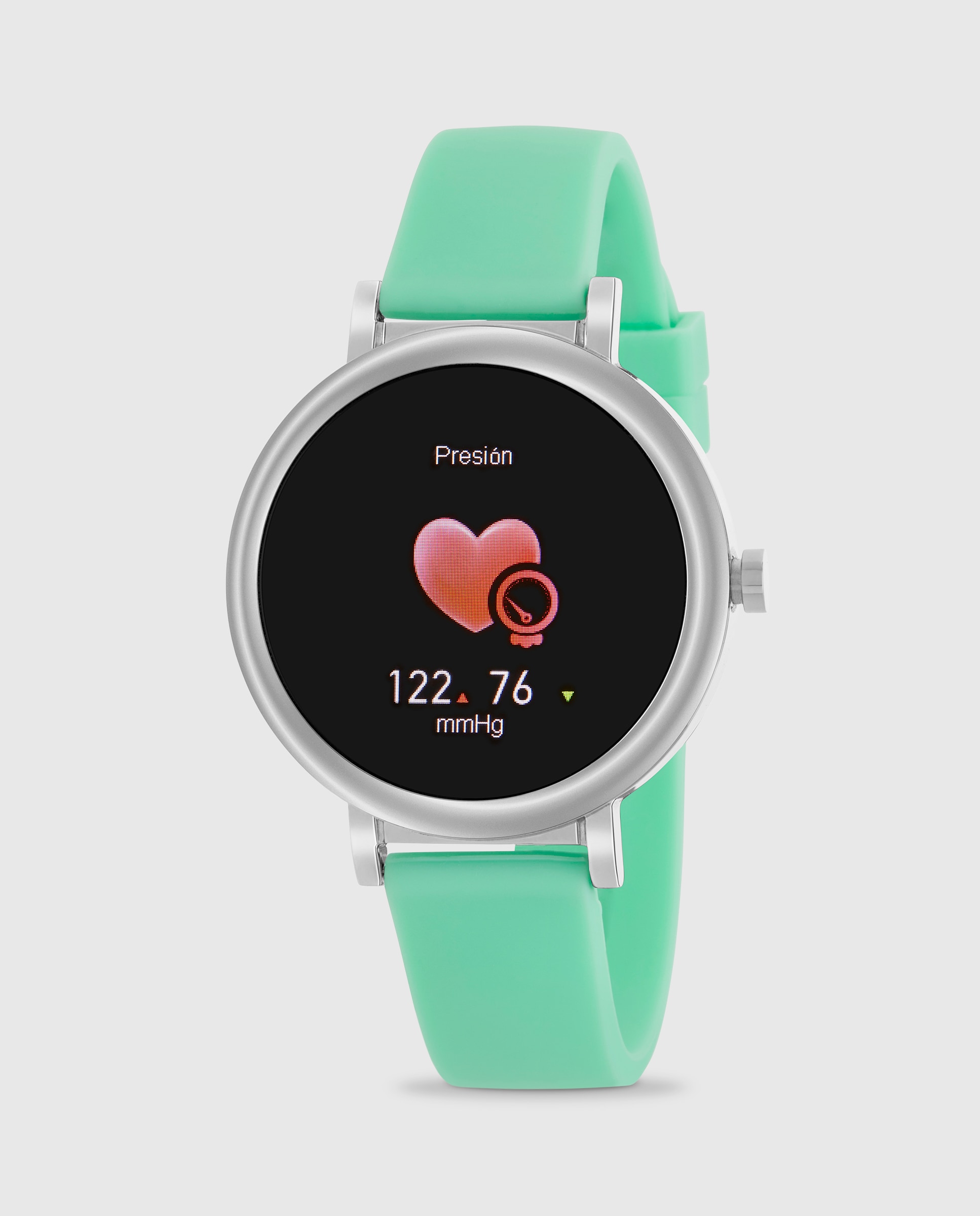 Smartwatch b61002/12 con correa verde de silicona - Marea - Verde claro Verde claro-1