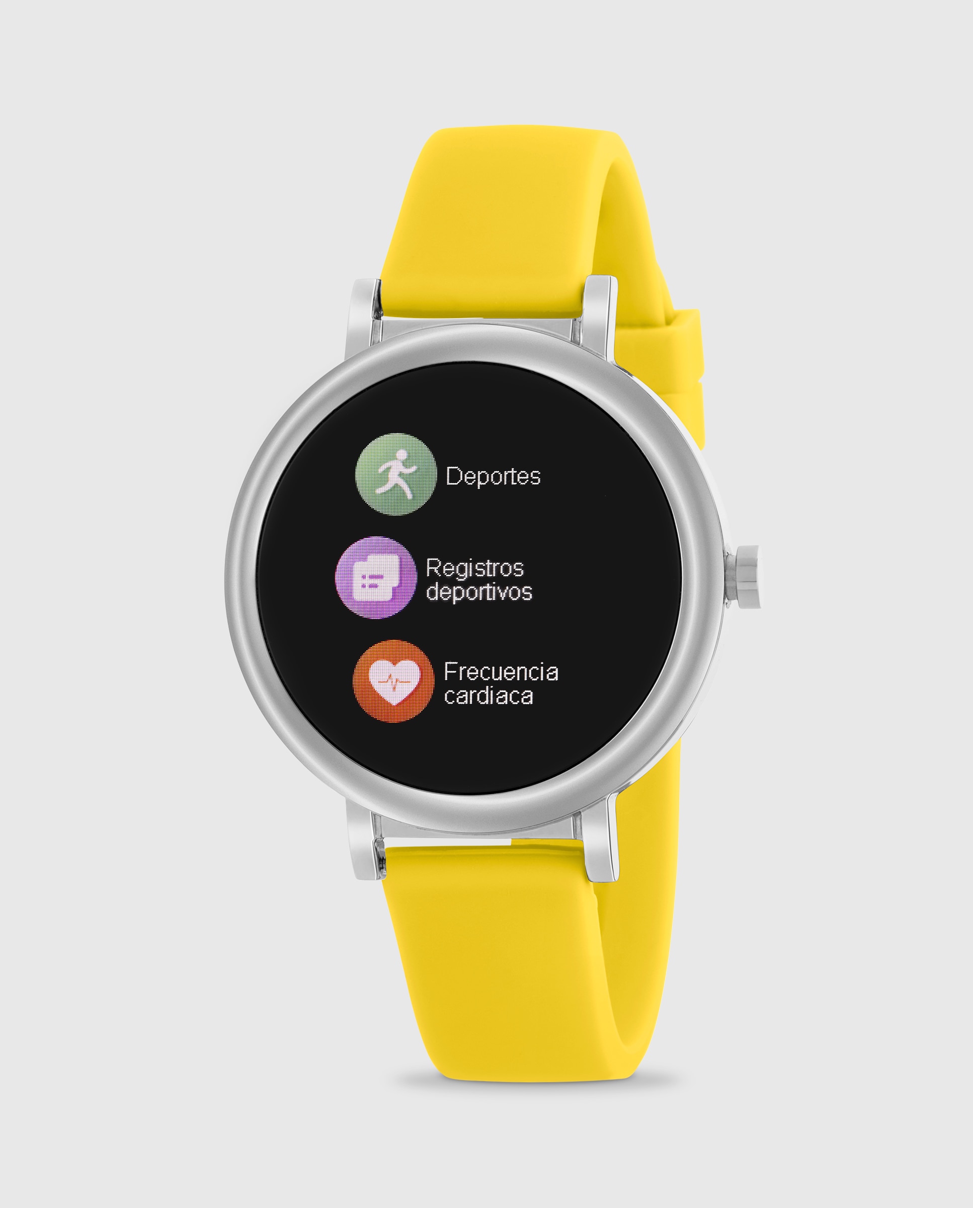 Smartwatch b61002/13 con correa amarilla de silicona - Marea - Amarillo Amarillo-1