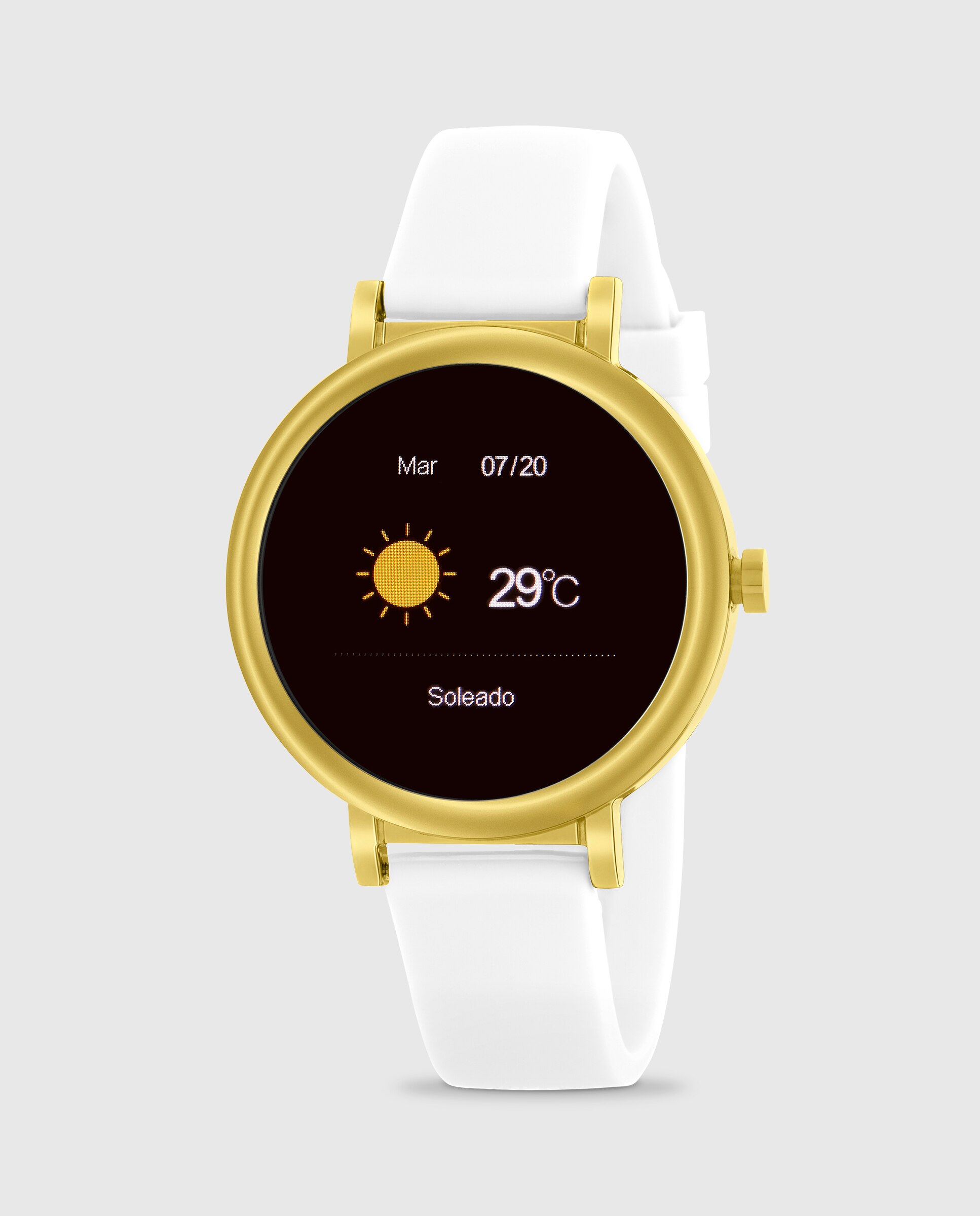 Smartwatch b61002/14 con correa blanca de silicona - Marea - Blanco Blanco-1