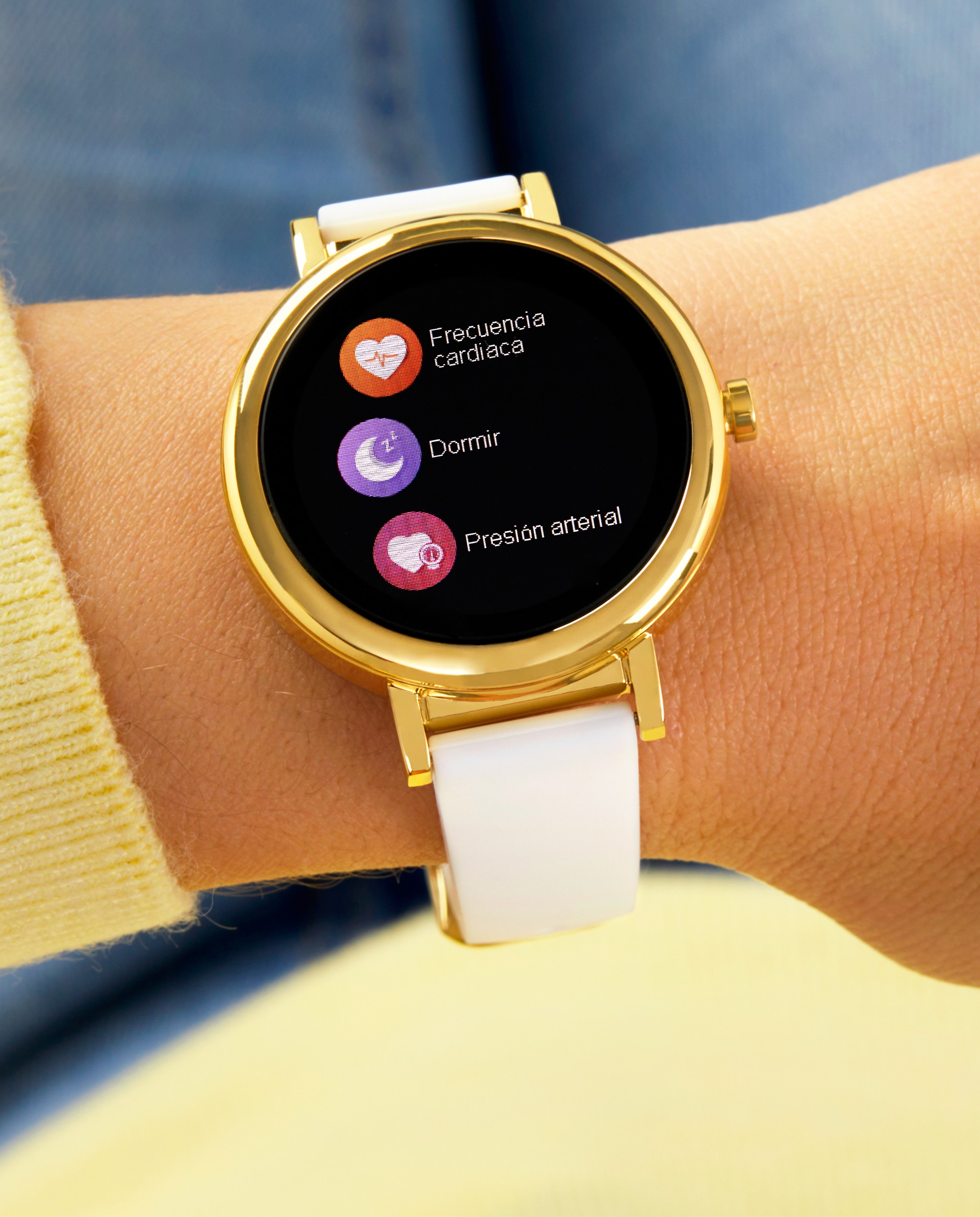 Smartwatch b61002/14 con correa blanca de silicona - Marea - Blanco Blanco-2