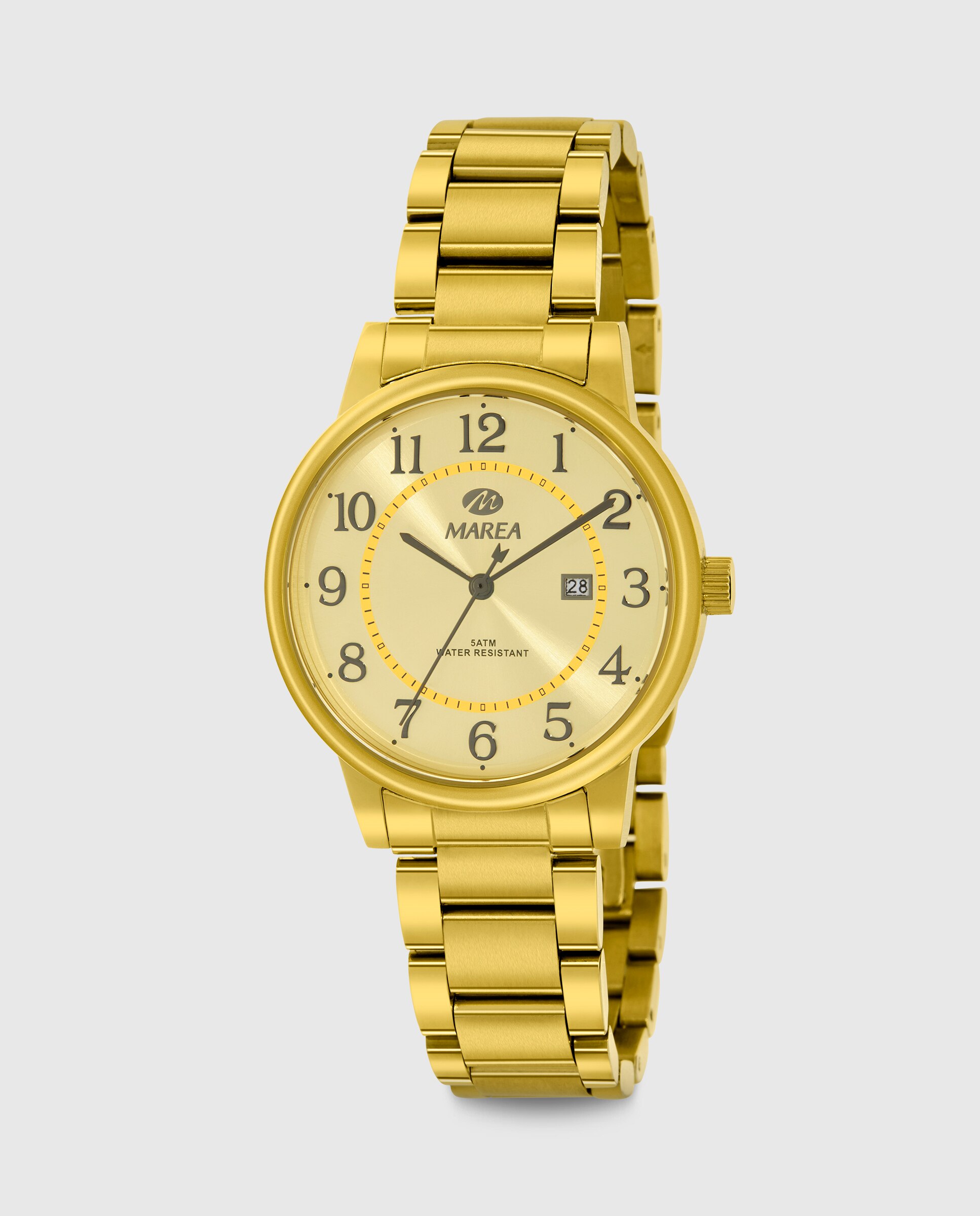 Reloj de mujer b36212/4 correa de acero dorado y esfera dorada - Marea - Dorado Dorado-1