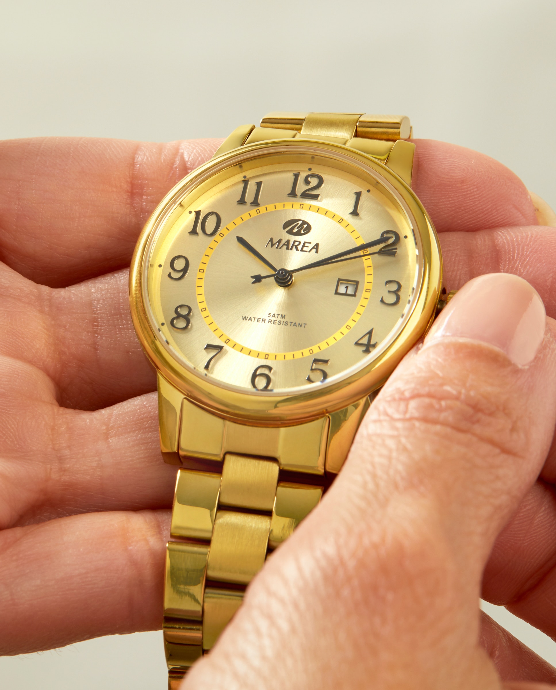 Reloj de mujer b36212/4 correa de acero dorado y esfera dorada - Marea - Dorado Dorado-2