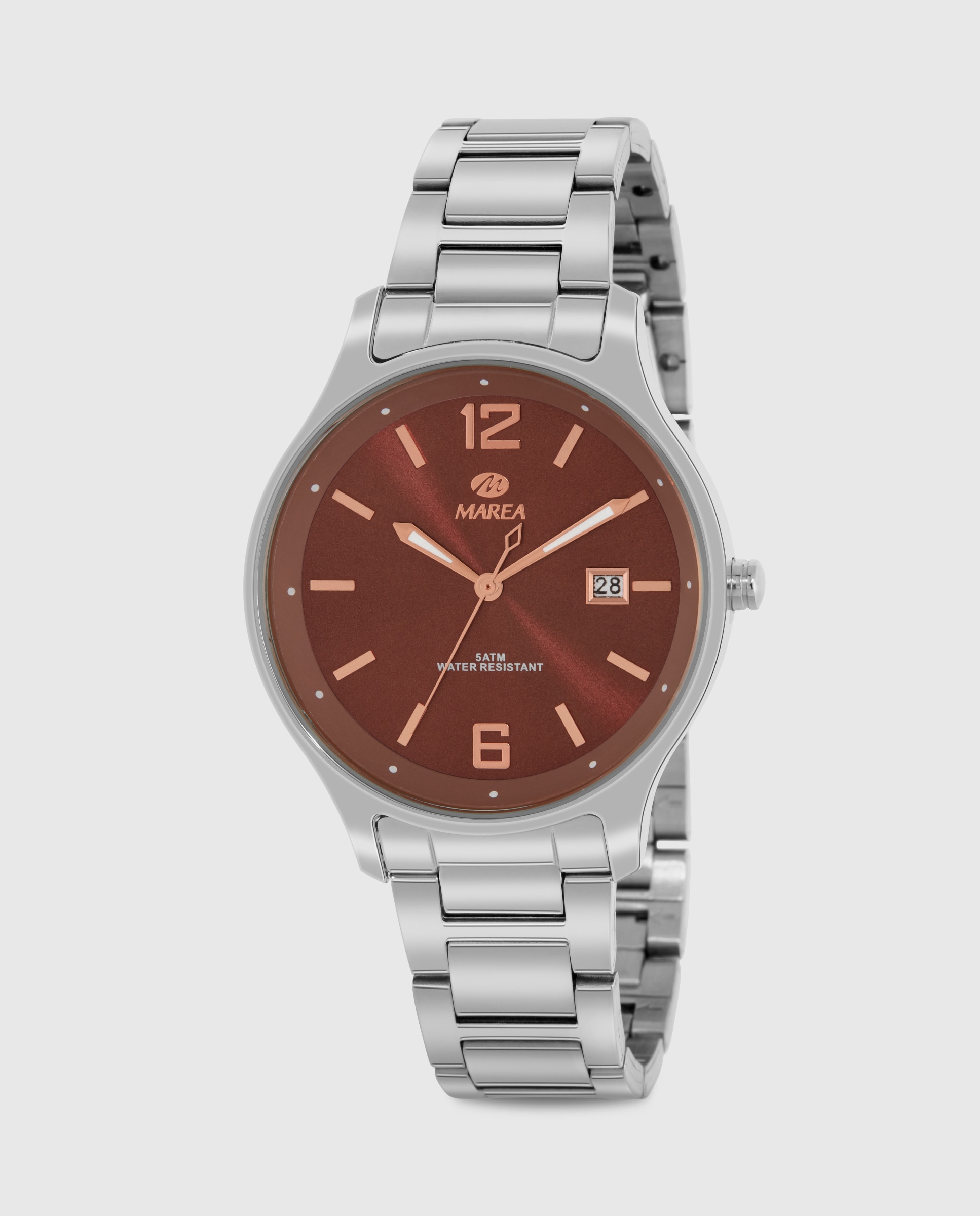 Reloj analógico de mujer b36214 2 de acero y esfera - Marea - Granate Granate-1