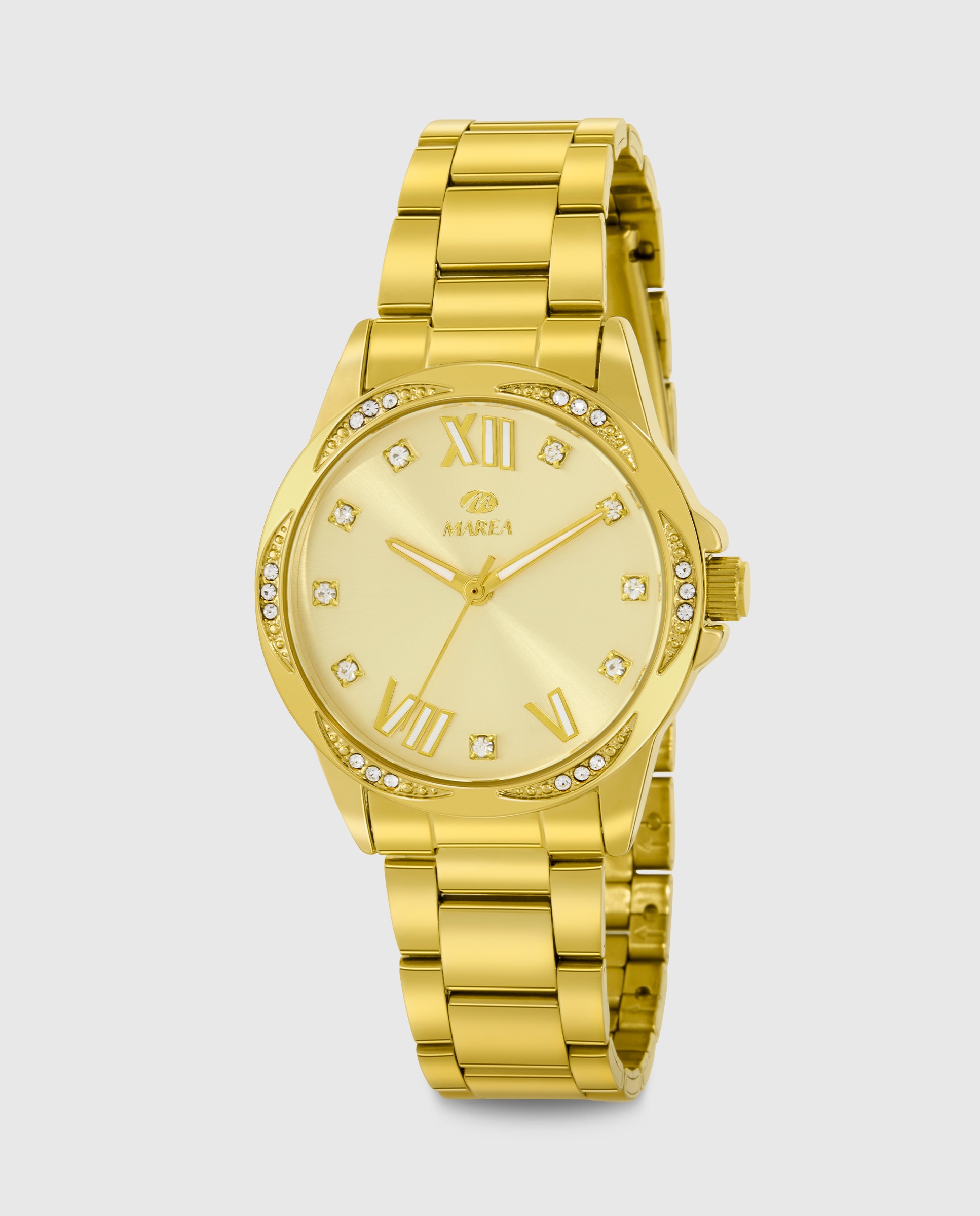 Reloj de mujer b41415/4 correa de acero dorado y esfera dorada - Marea - Dorado Dorado-1