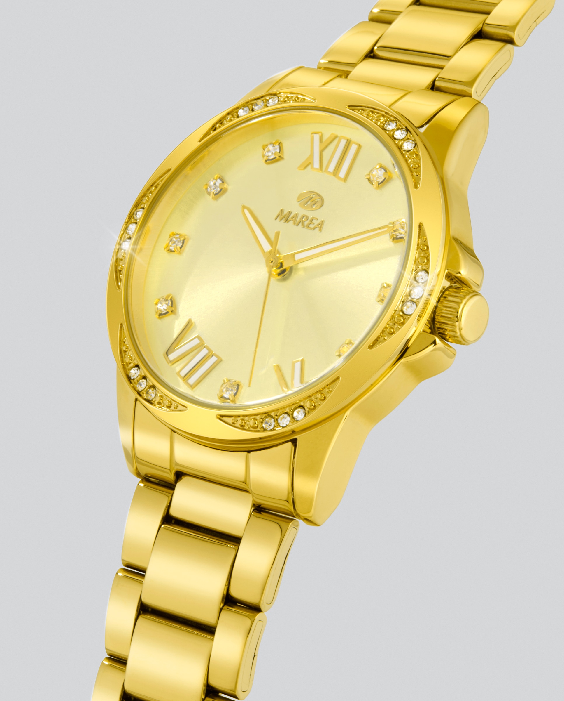 Reloj de mujer b41415/4 correa de acero dorado y esfera dorada - Marea - Dorado Dorado-3