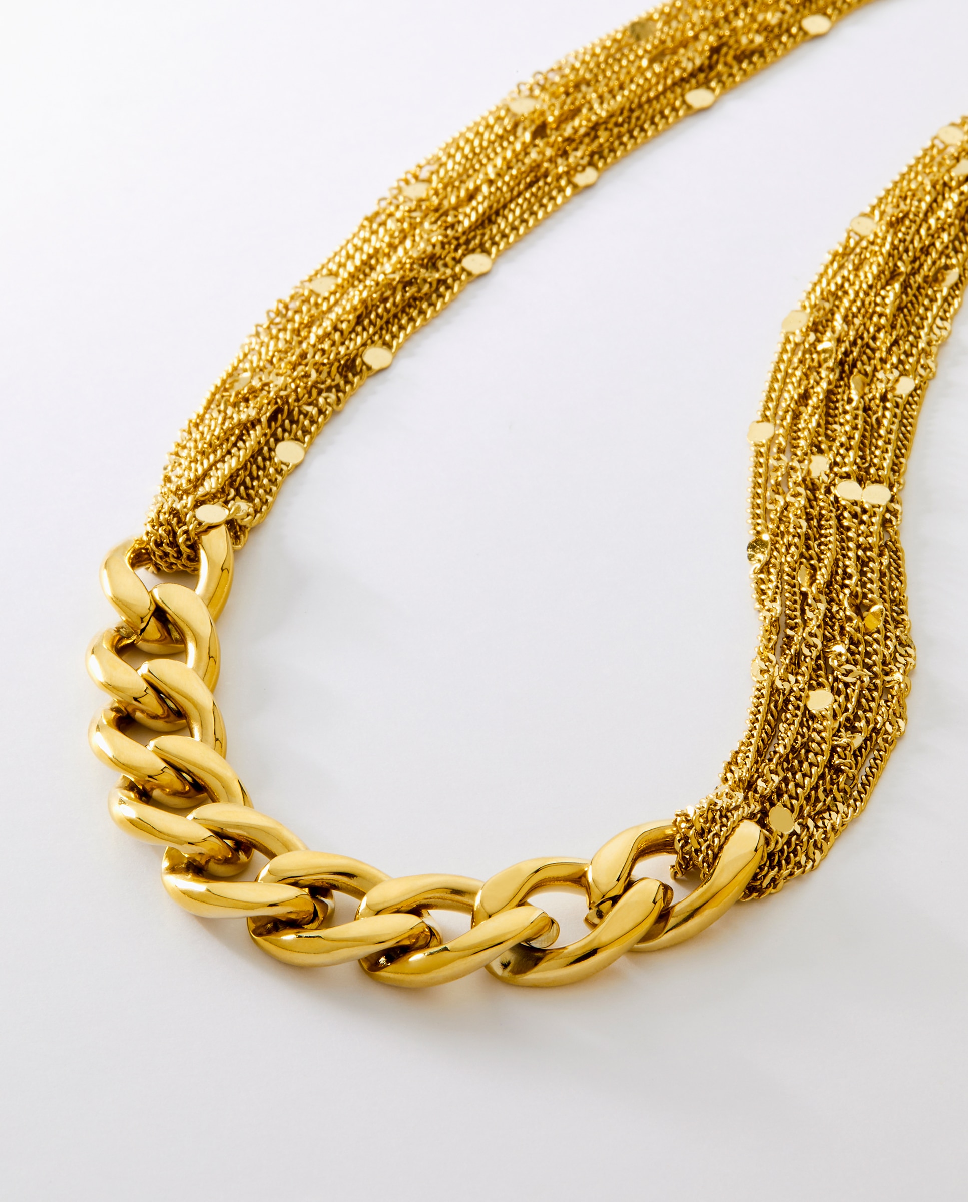 Collar c03107/ae de acero - Marea - Dorado Dorado-3
