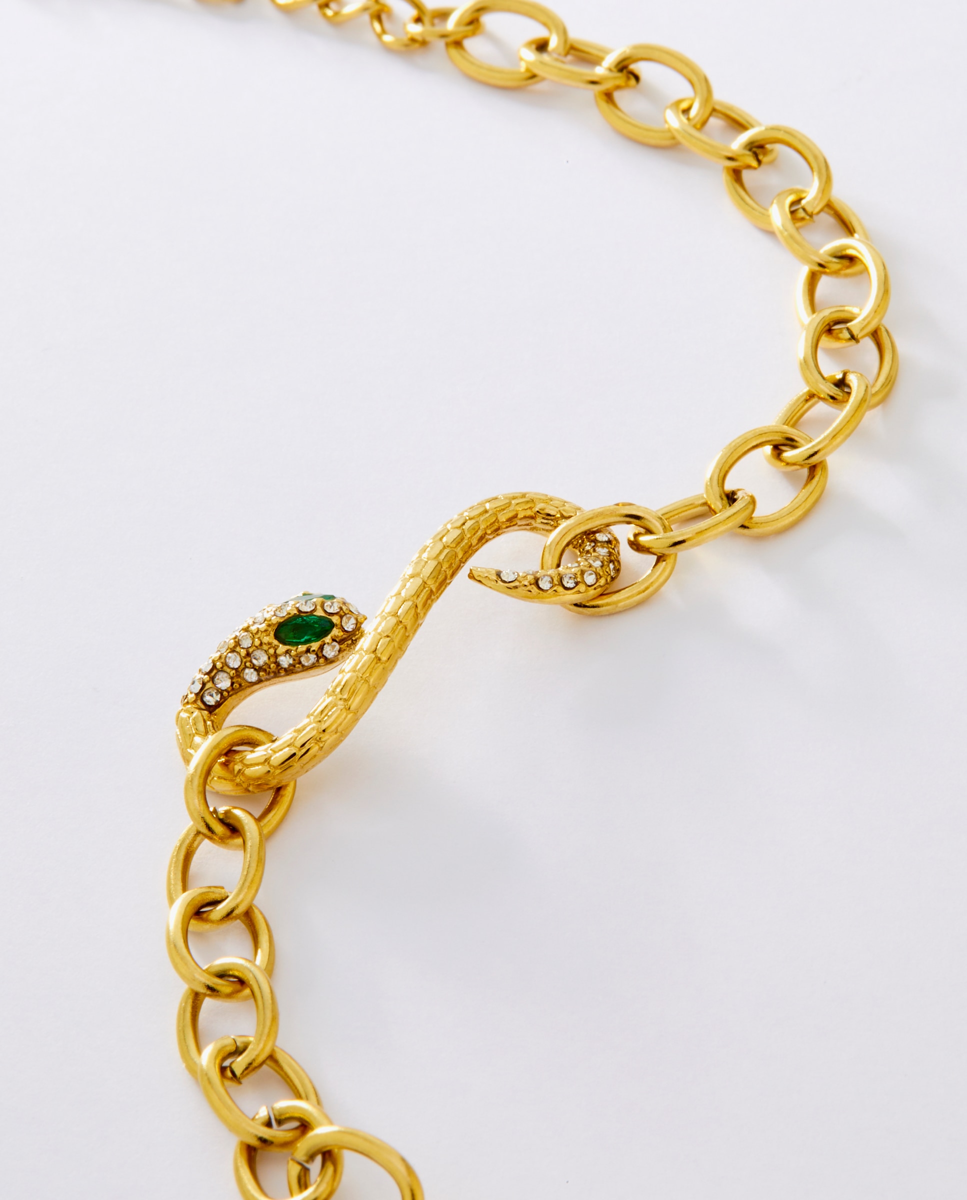 Pulsera de cadena c03103/ab de acero dorado - Marea - Verde Verde-3