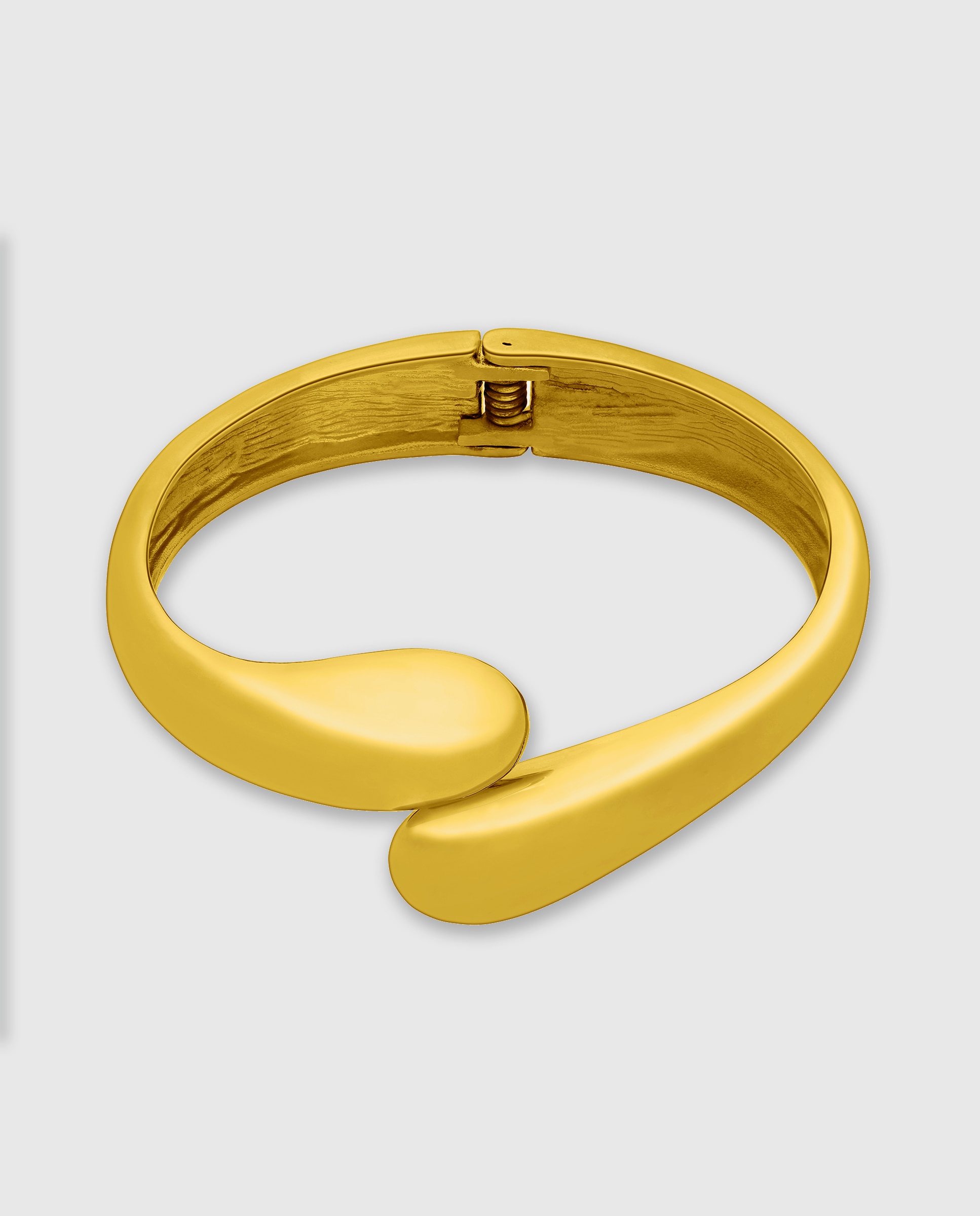 Imagen 0 de Pulsera brazalete c03103/ah de acero dorado Dorado