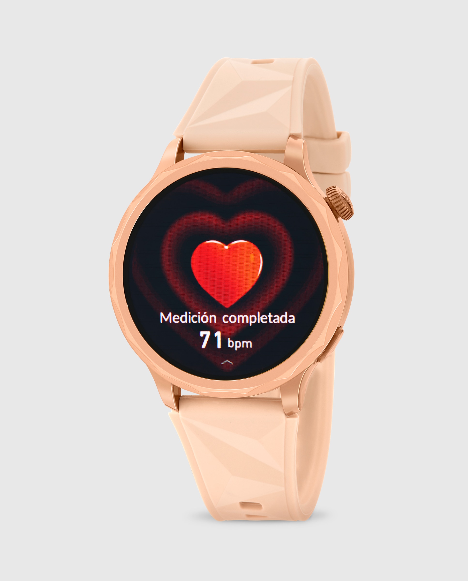 Imagen 0 de Smartwatch b58014/5 correa silicona rosa y correa de acero rosa extra Rosa pastel