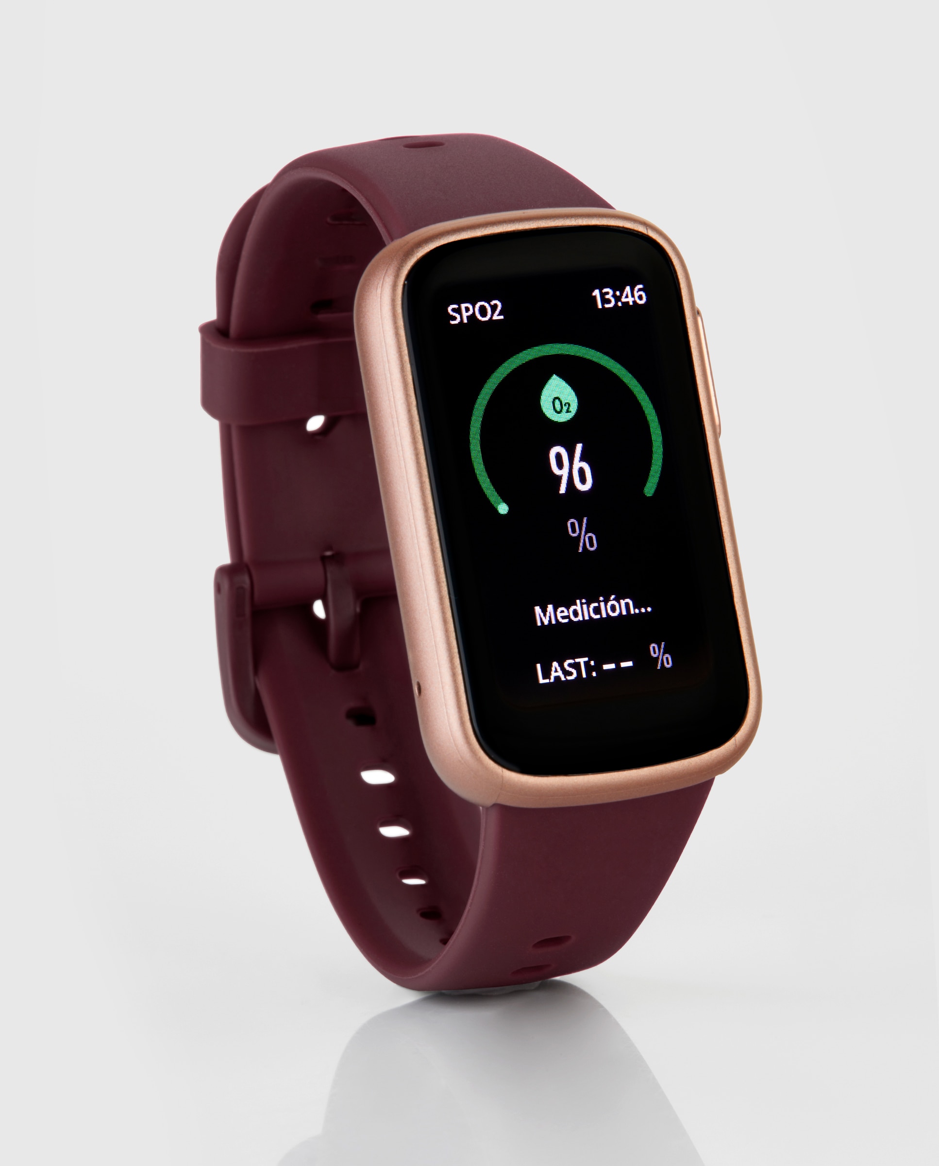 Smartwatch b57015/3 con correa de silicona - Marea - Granate Granate-3