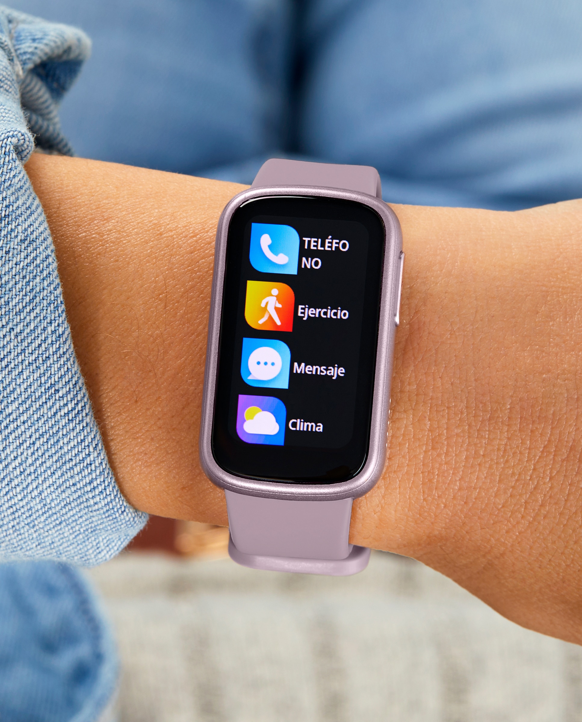 Smartwatch b57015/5 con correa de silicona - Marea - Morado Morado-2