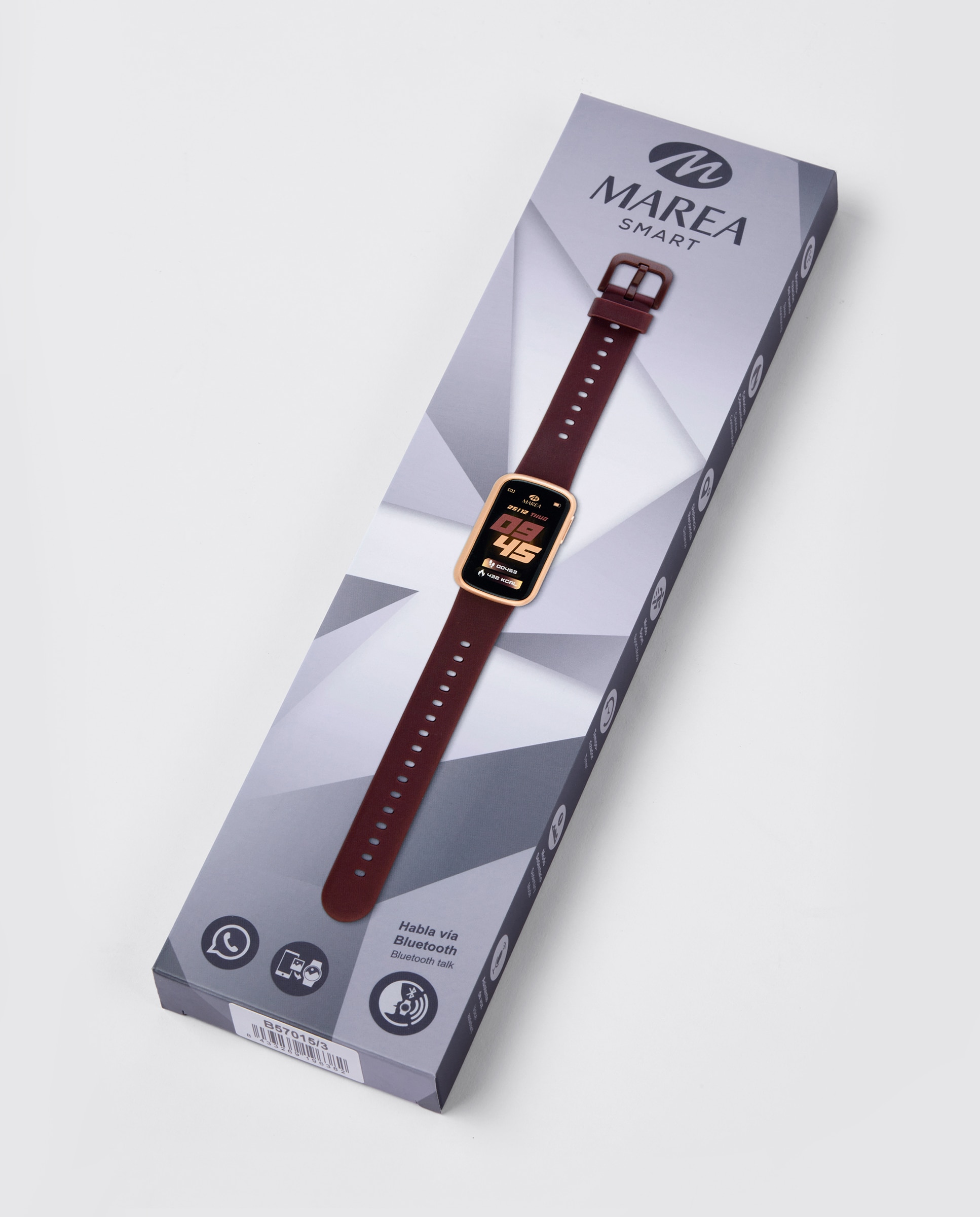 Smartwatch b57015/5 con correa de silicona - Marea - Morado Morado-4