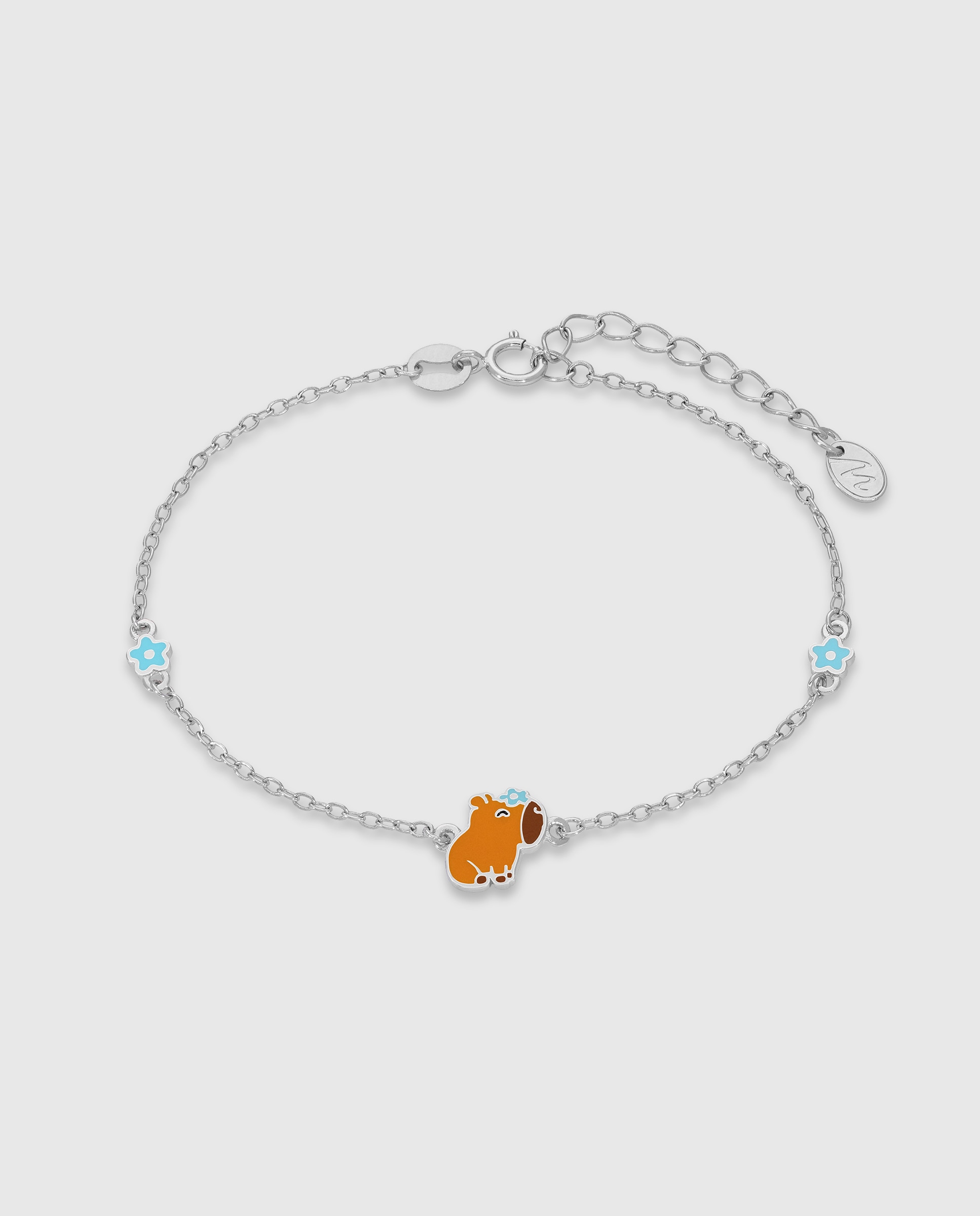 Imagen 0 de Pulsera d03603/ay capibara flor azul Multicolor