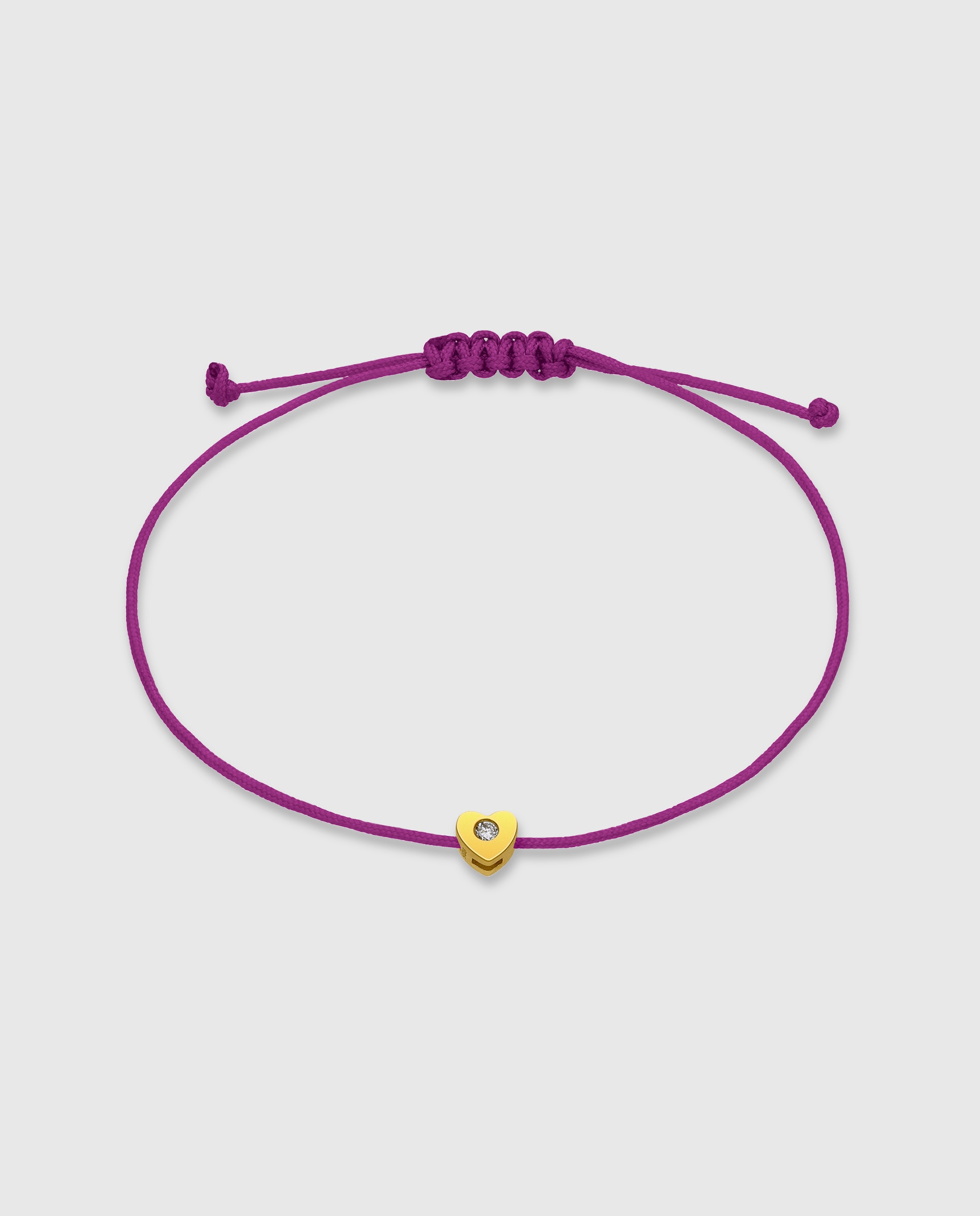 Imagen 1 de Pulsera de niña d04203/ae corazón dorado con diamante de laboratorio - Marea - Dorado Dorado