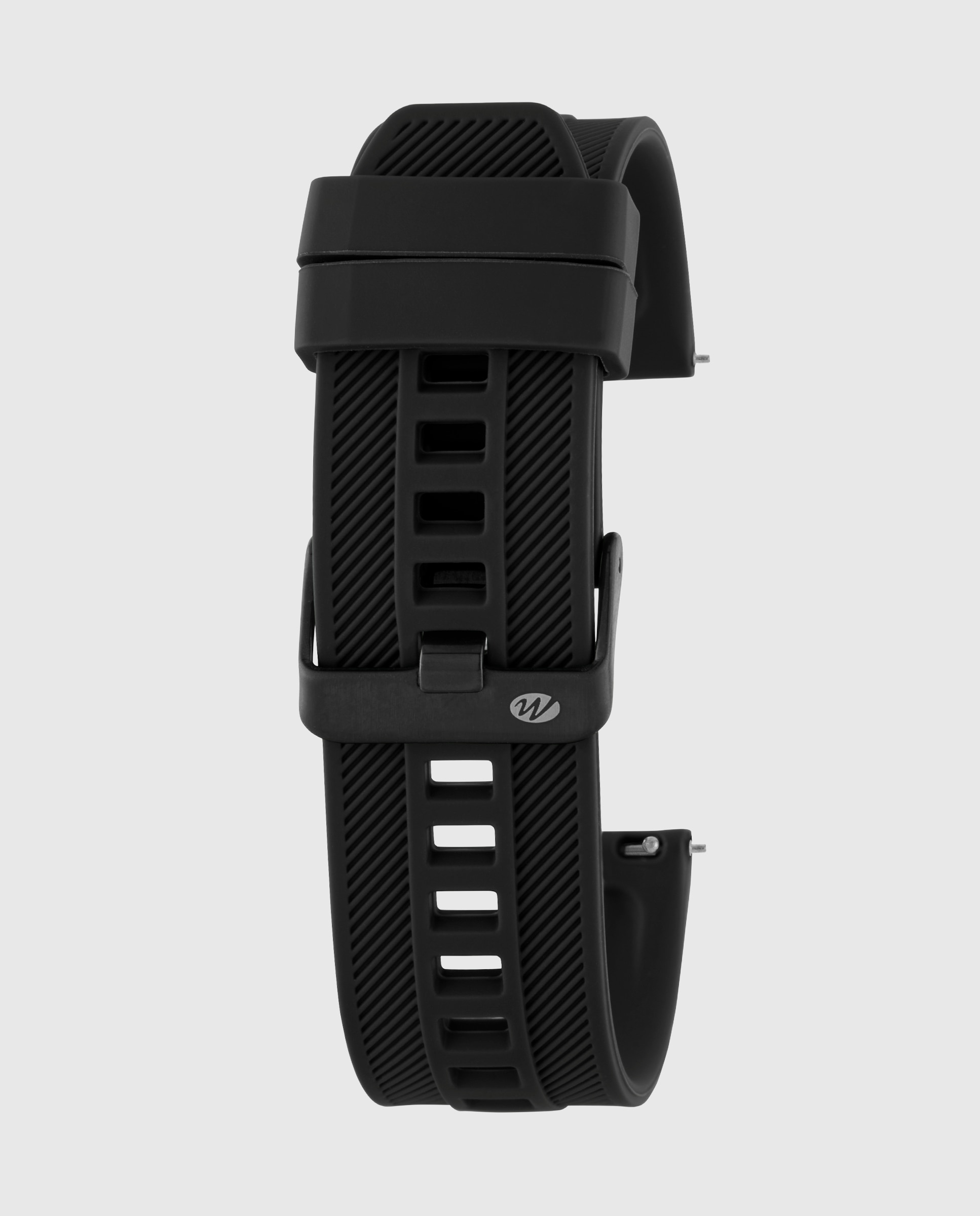 Smartwatch b58016/1 con correa de acero negra y correa de silicona negra de regalo. - Marea - Negro Negro-2