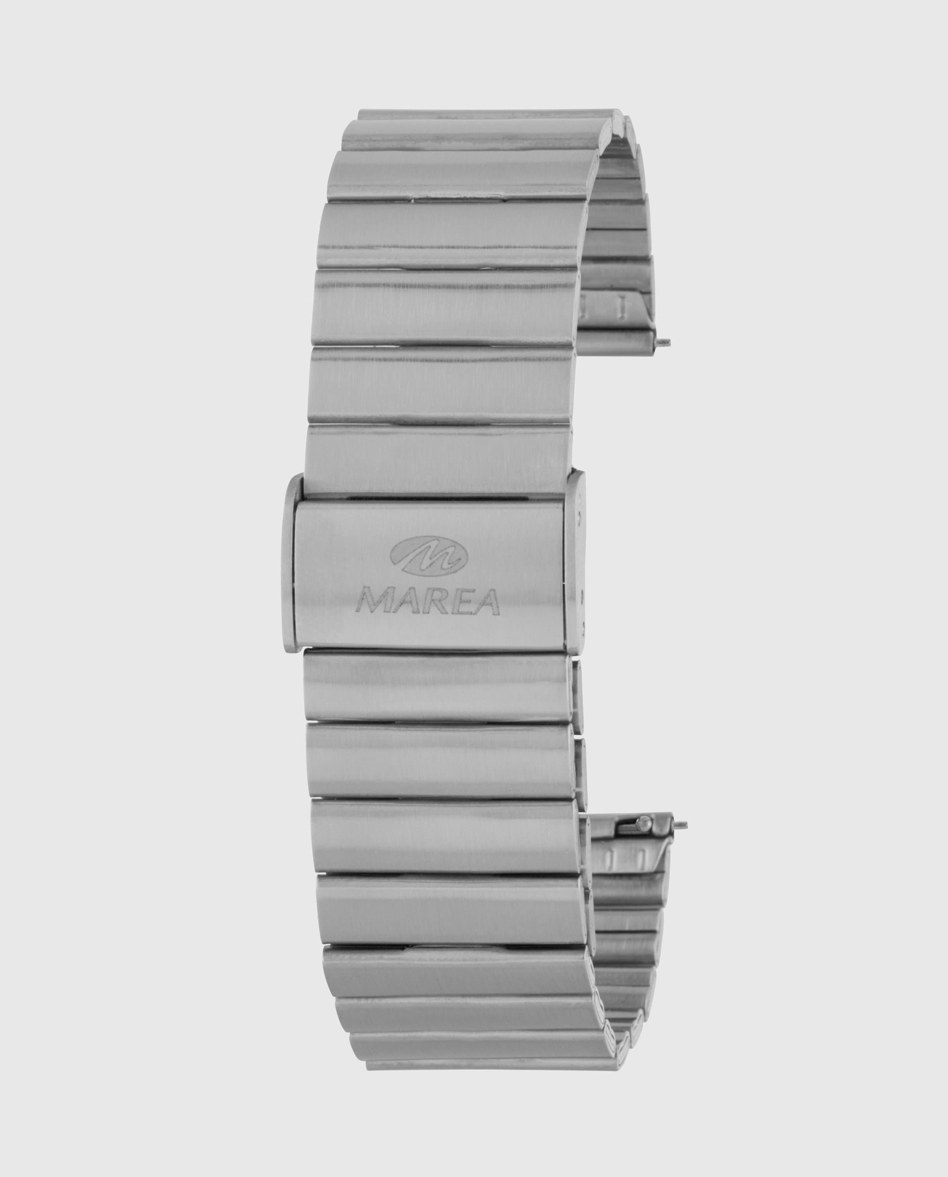 Smartwatch b58016/7 con correa de silicona naranja y correa de acero plateada de regalo - Marea - Plateado Plateado-2
