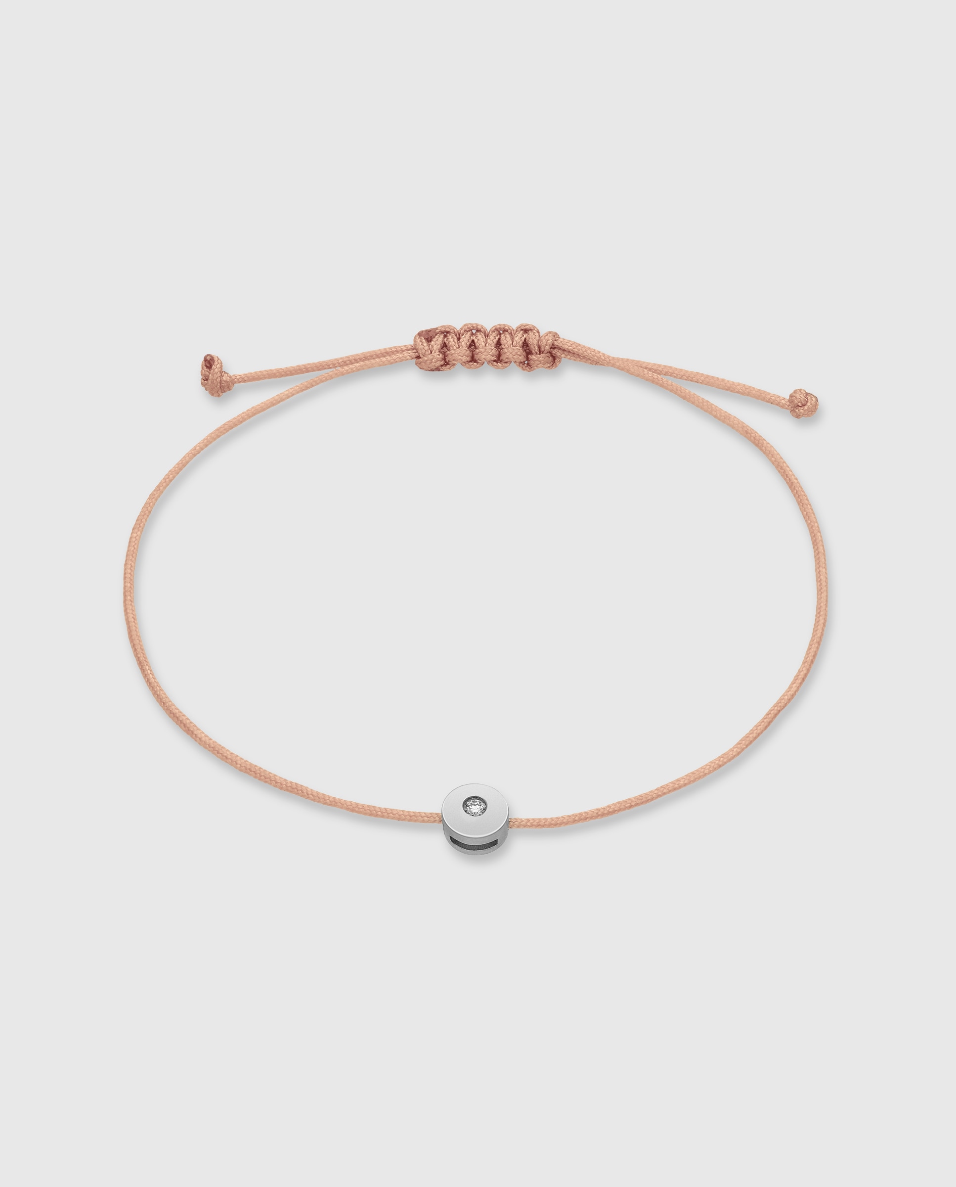 Imagen 1 de Pulsera de niña d04203/ab redonda con diamante de laboratorio - Marea - Plateado Plateado