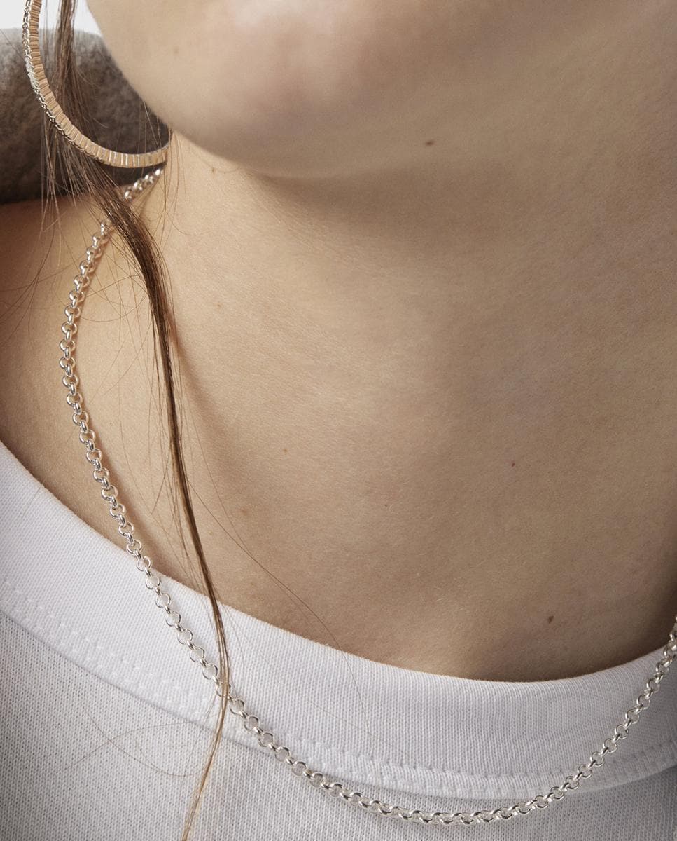 Rolo Cadena Tous Chain De Plata Collar Gargantilla Oso Tous - Main Image