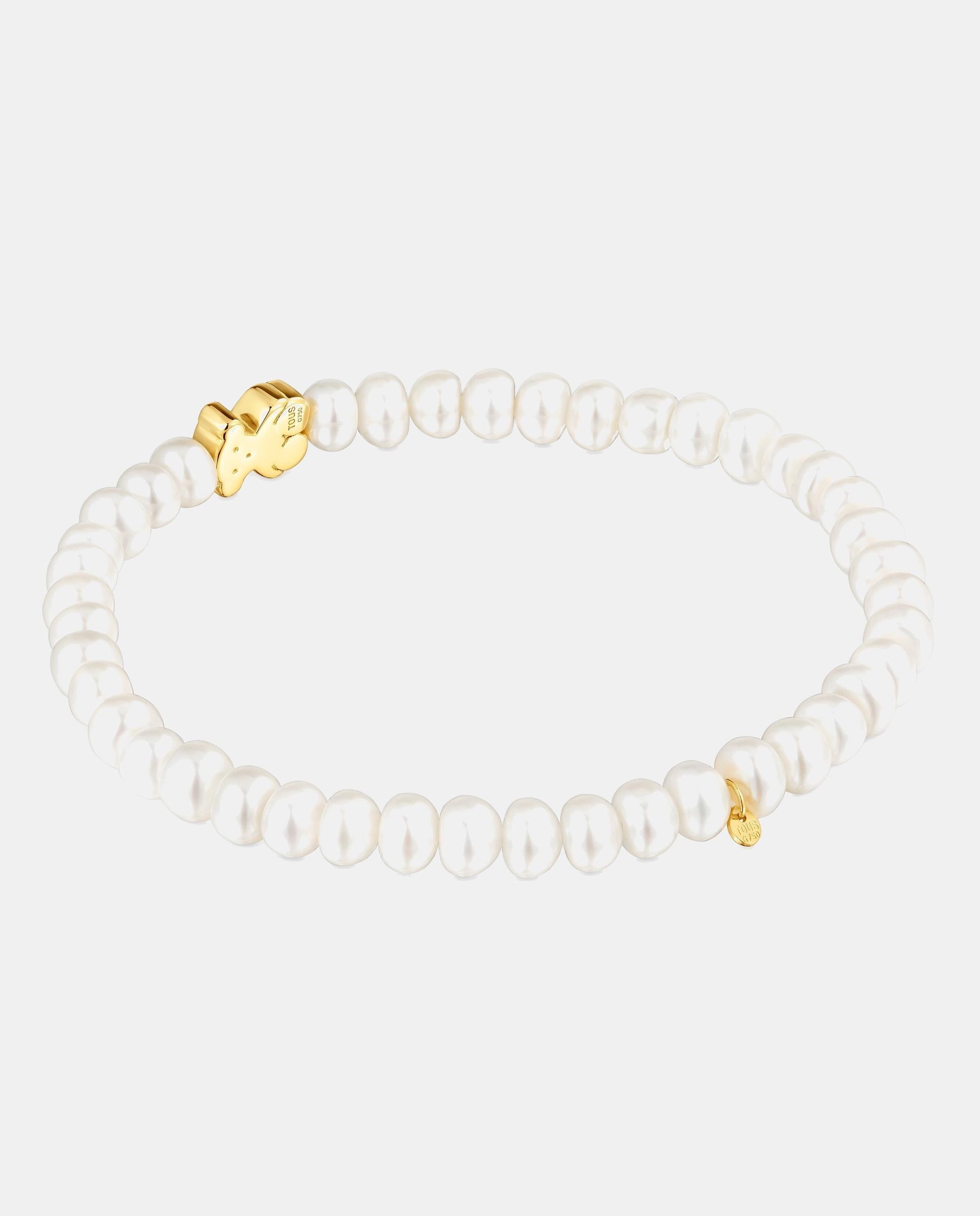 Imagen 3 de Pulsera sweet dolls en oro amarillo - Tous - Blanco Blanco