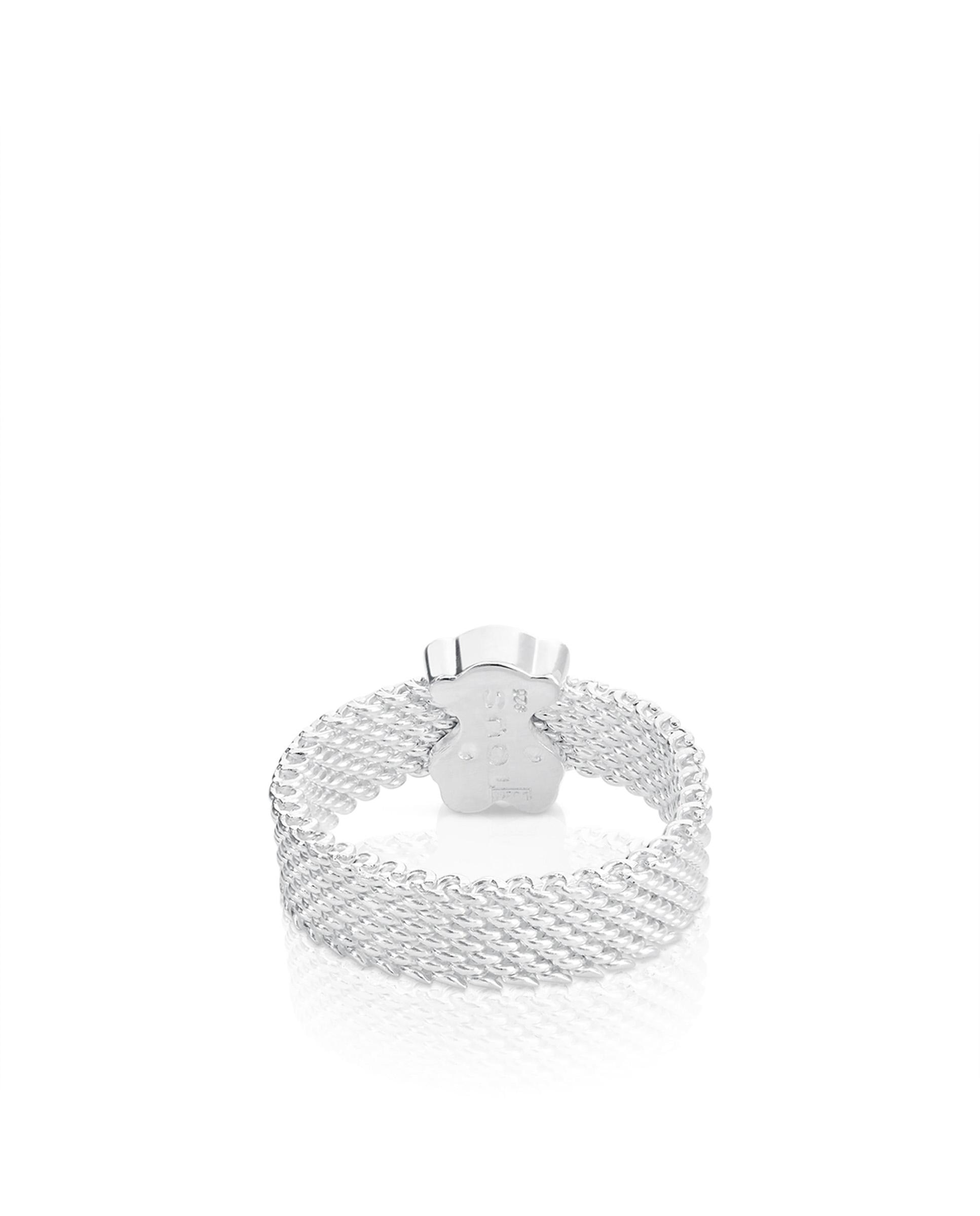 Imagen 3 de Anillo de plata mesh - Tous - Plateado Plateado