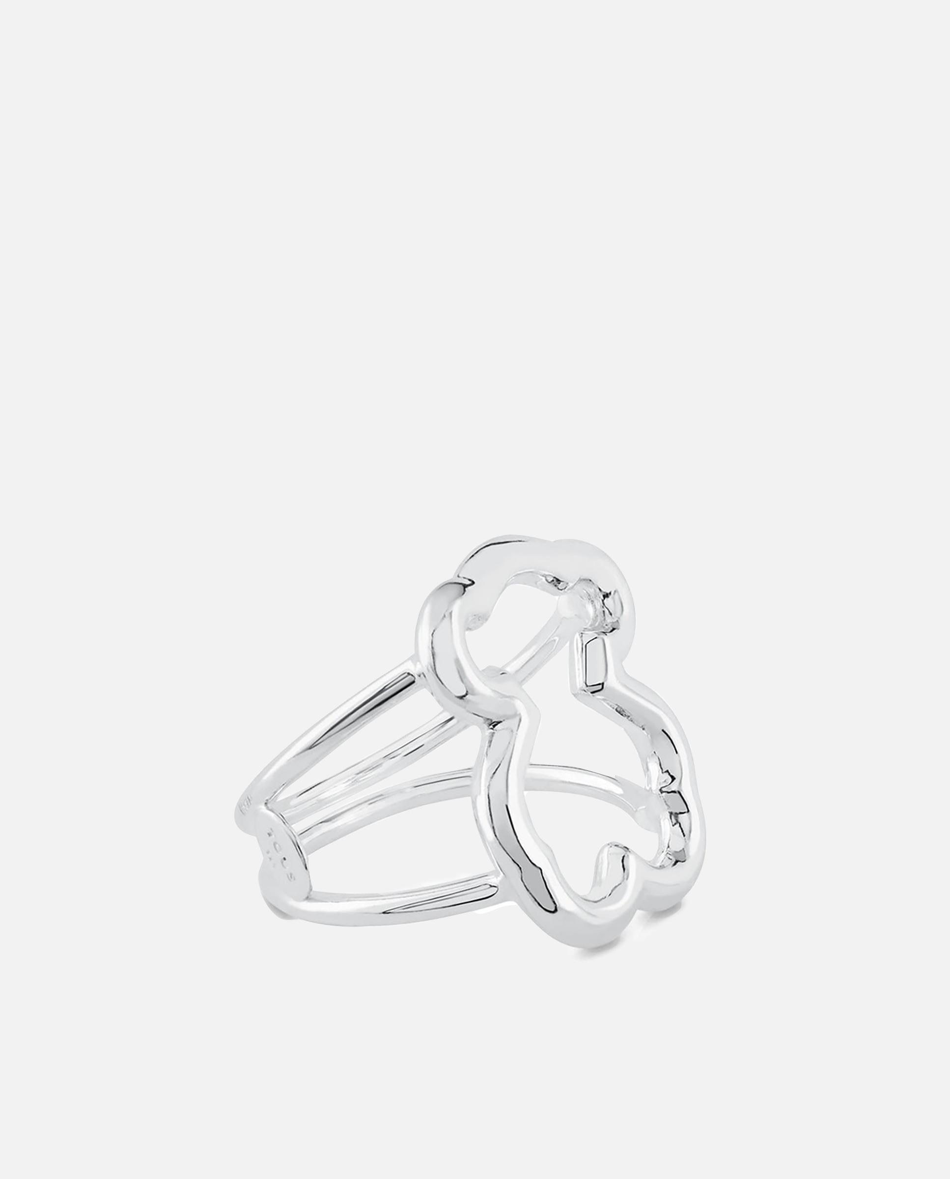 Anillo new carrusel con diseño de osos en plata de primera ley - Tous - Plateado Plateado-4