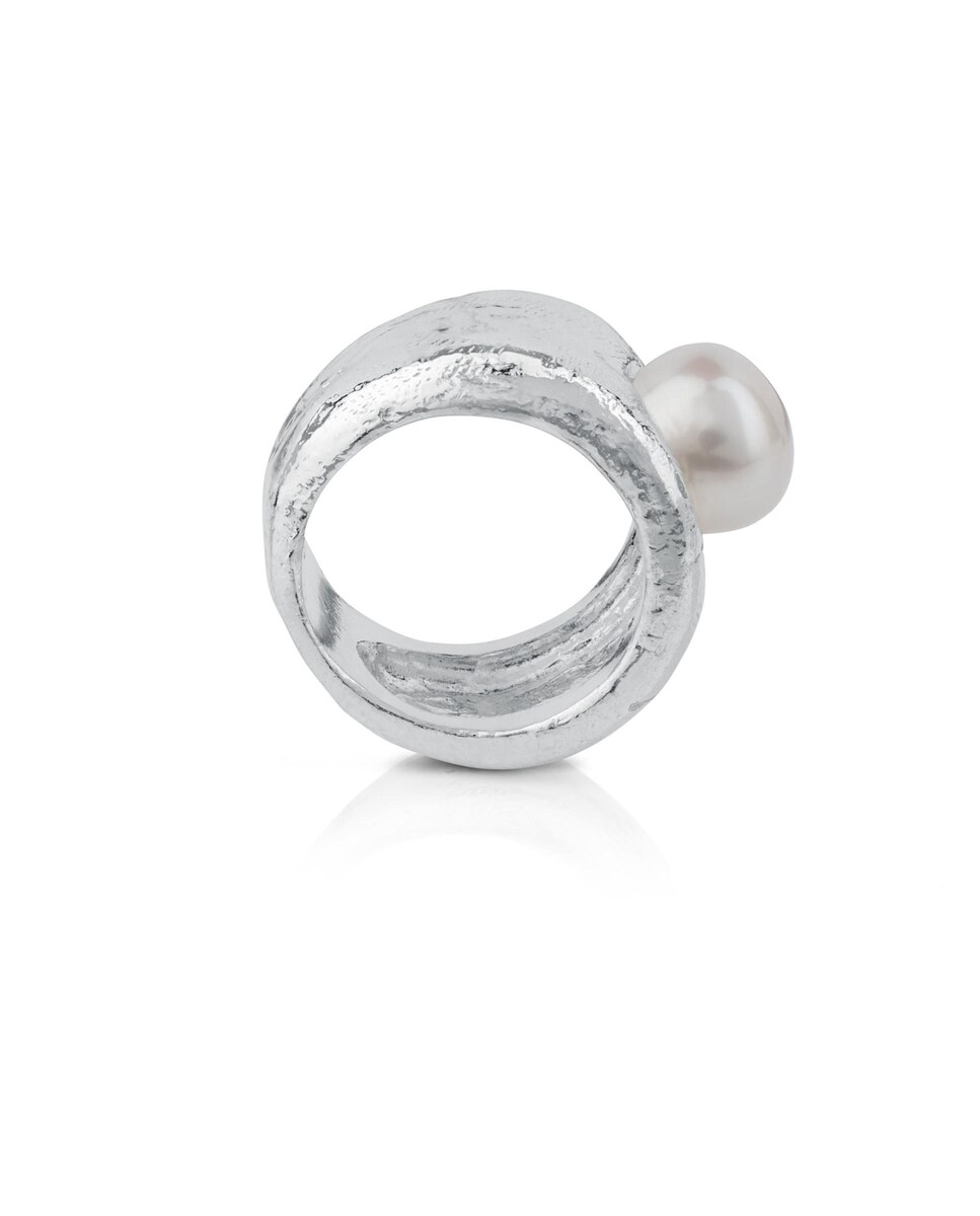 Anillo Duna de plata con perla · Tous · El Corte Inglés