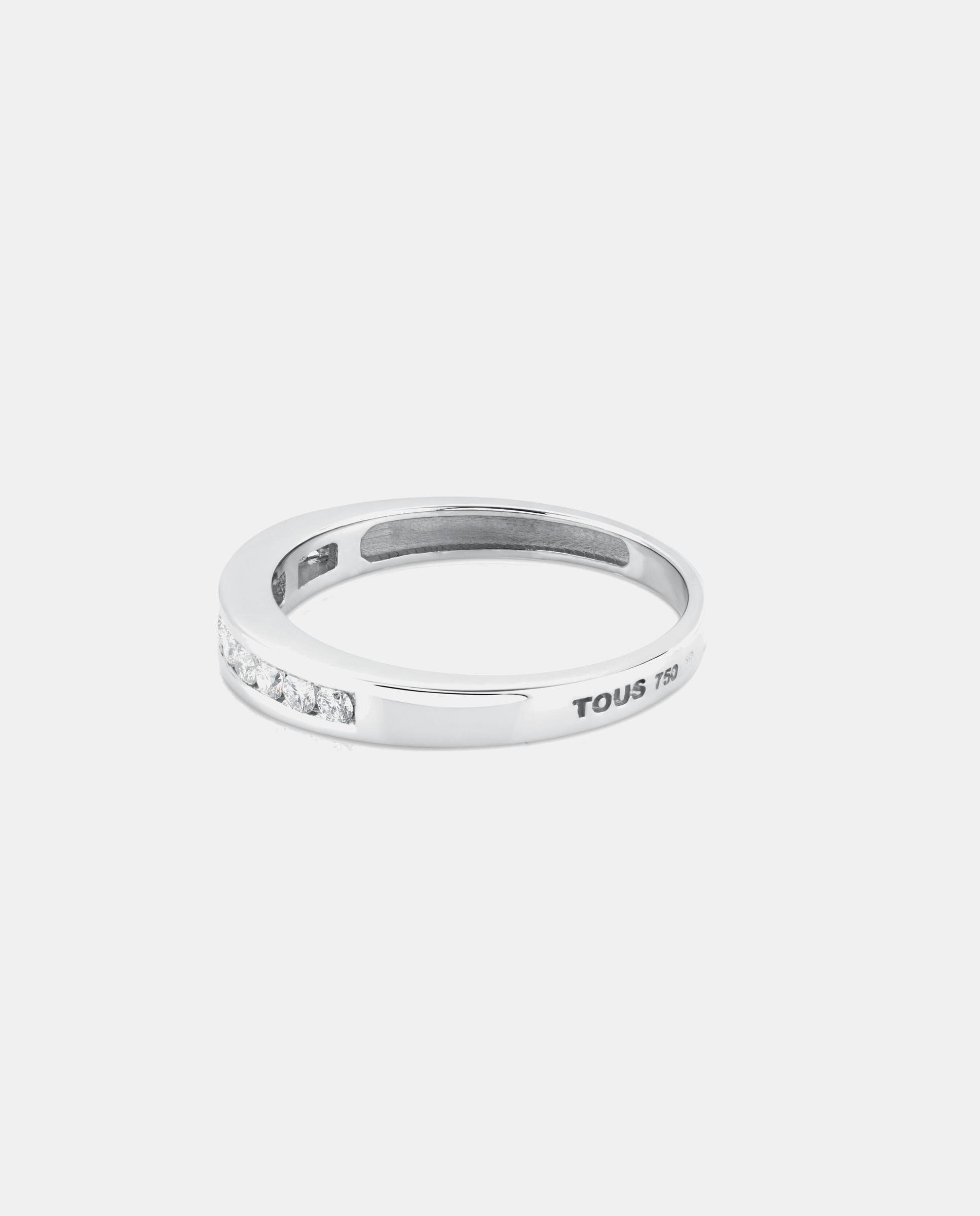 Imagen 2 de Anillo diamonds en oro blanco y diamantes - Blanco Blanco