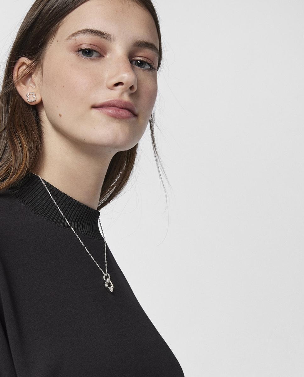 Pulsera Carrusel Pendientes Tous PequeÃ±os Plata Pulsera Plata