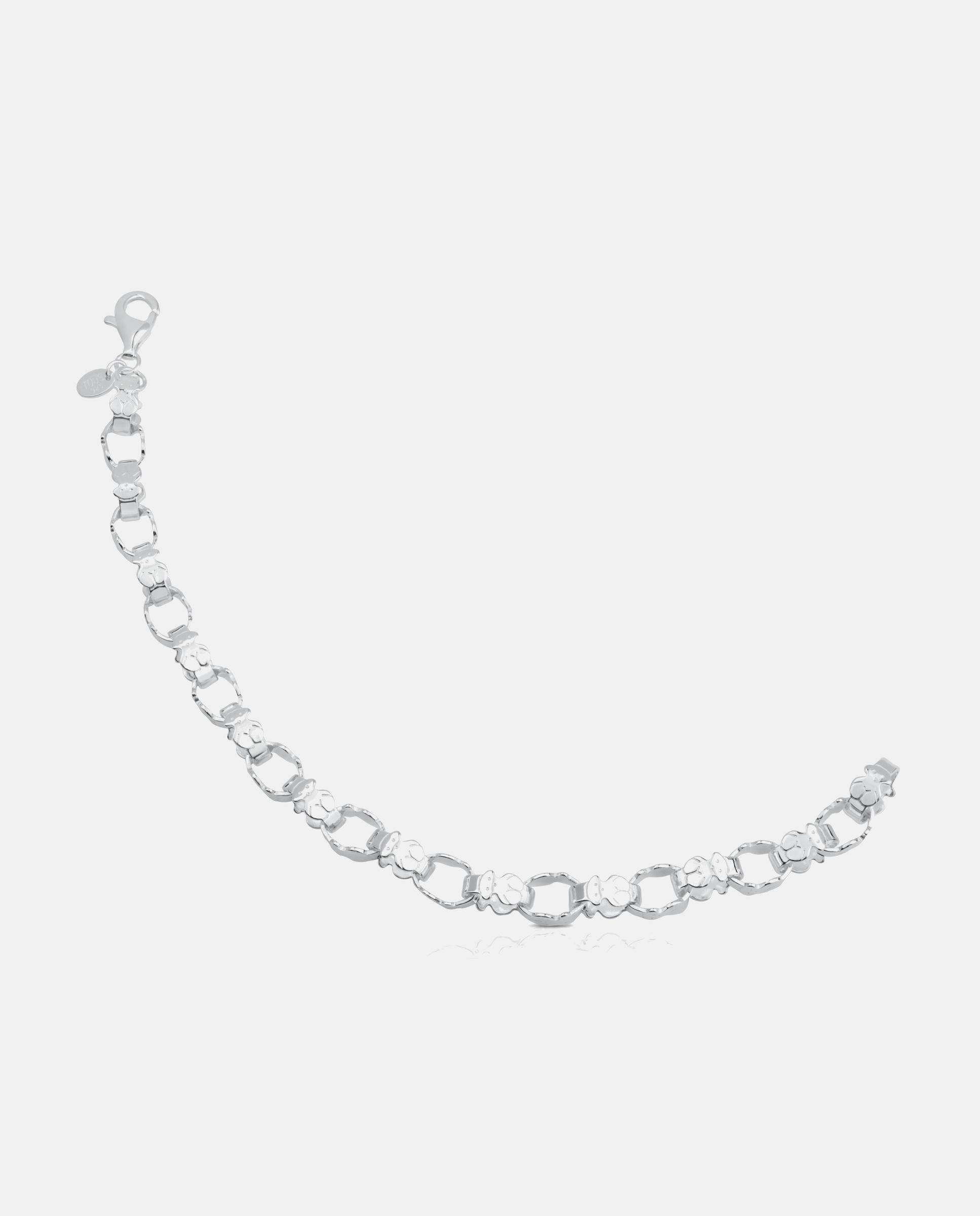 Pulsera de cadena tous bear en plata - Plateado Plateado-1